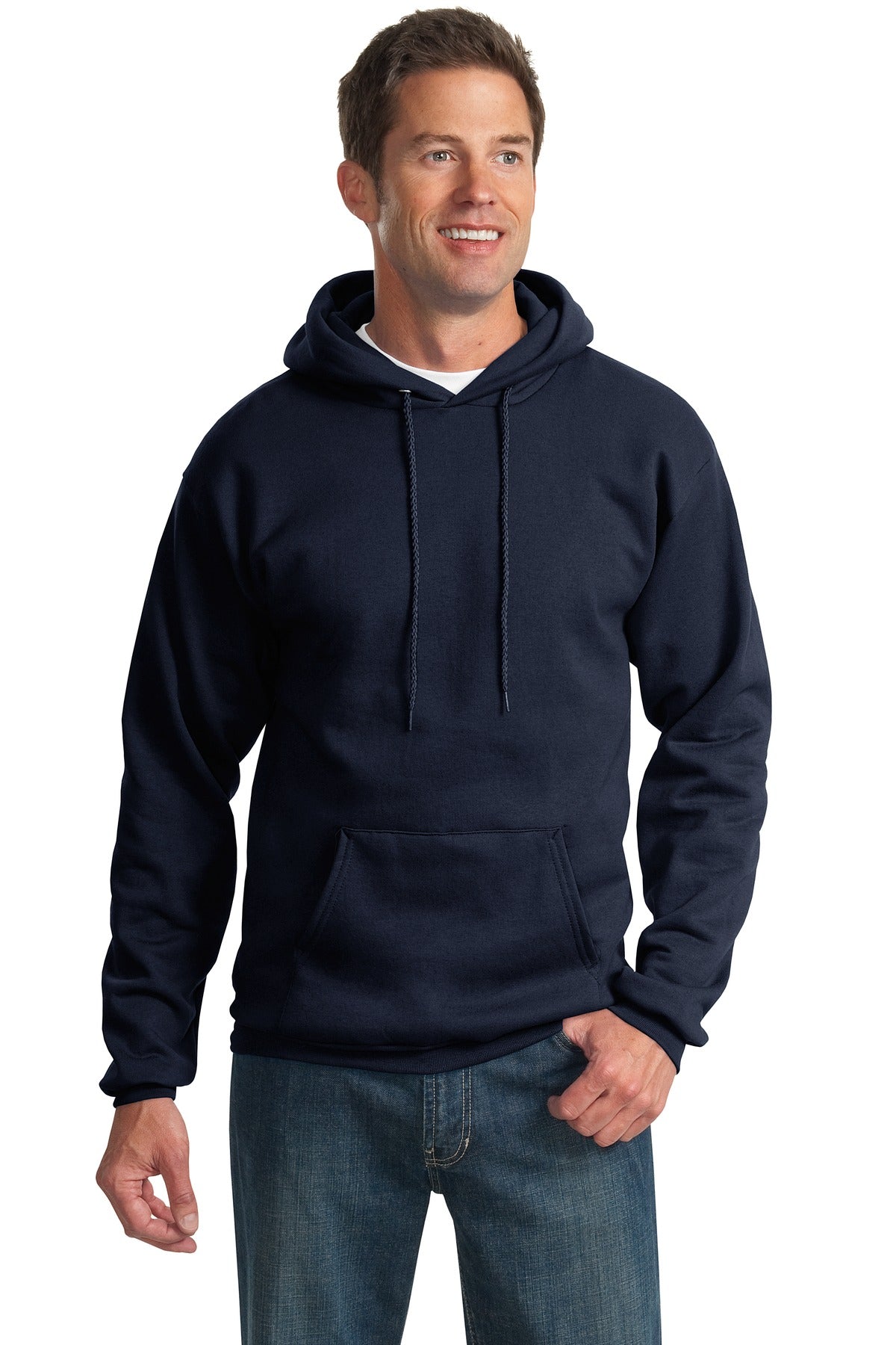 Port & Company®  Tall Essential Fleece Pullover Hooded Sweatshirt. PC90HT