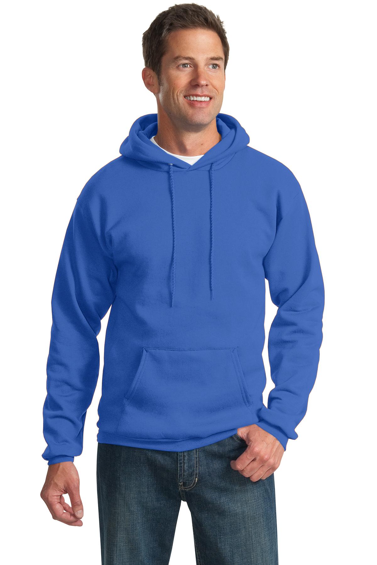 Port & Company®  Tall Essential Fleece Pullover Hooded Sweatshirt. PC90HT