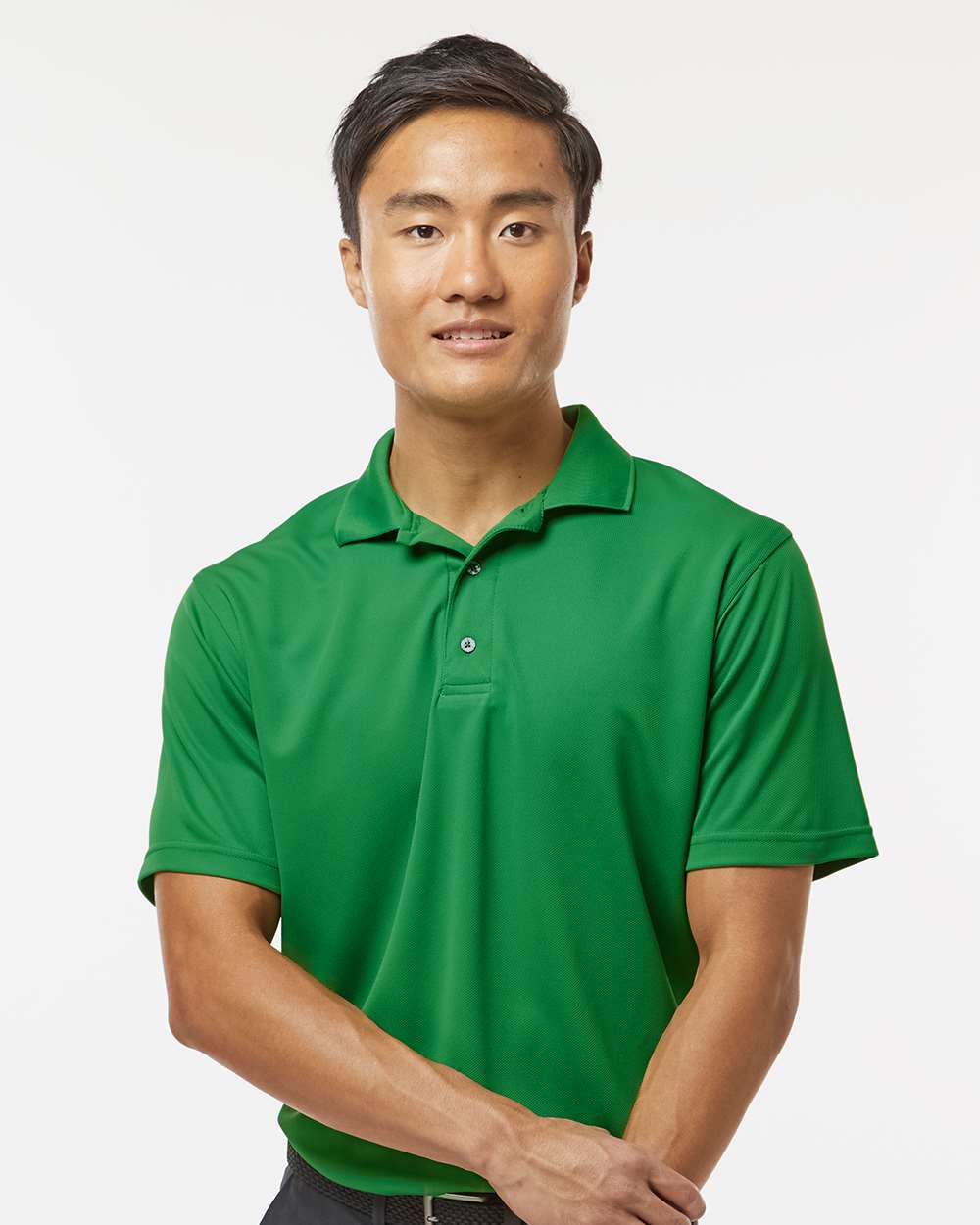 Paragon Polos Paragon 100 Men's Saratoga Performance Mini Mesh Polo