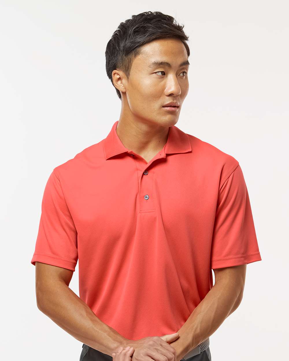 Paragon Polos Paragon 100 Men's Saratoga Performance Mini Mesh Polo