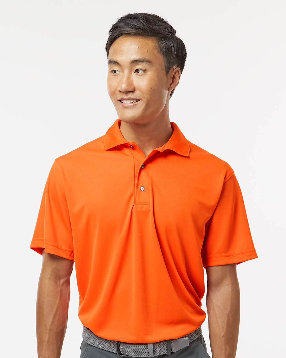Paragon Polos Paragon 100 Men's Saratoga Performance Mini Mesh Polo