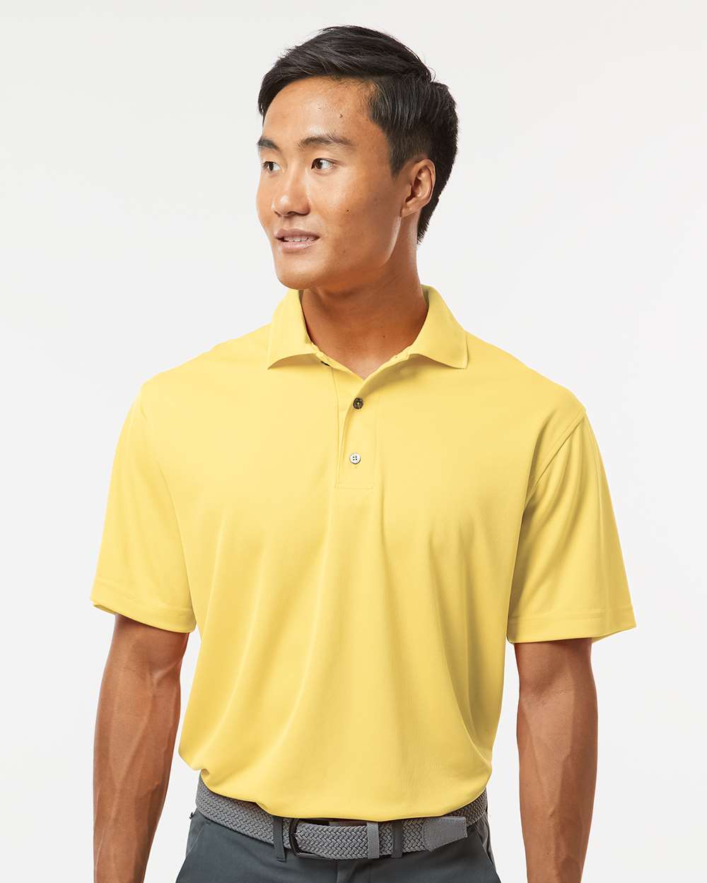 Paragon Polos Paragon 100 Men's Saratoga Performance Mini Mesh Polo