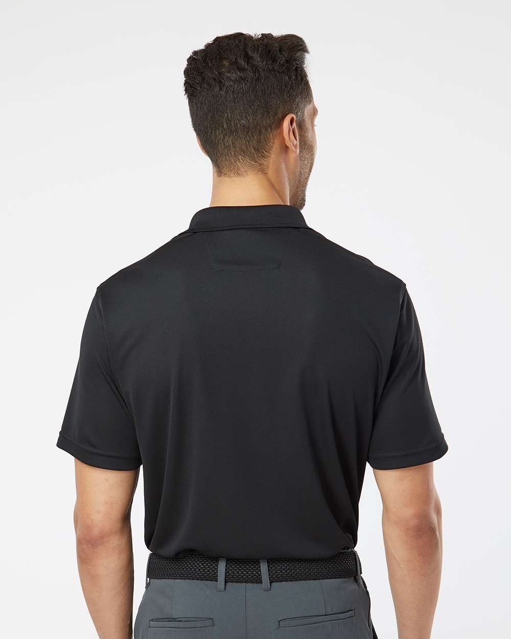 Paragon Polos Paragon 100 Men's Saratoga Performance Mini Mesh Polo