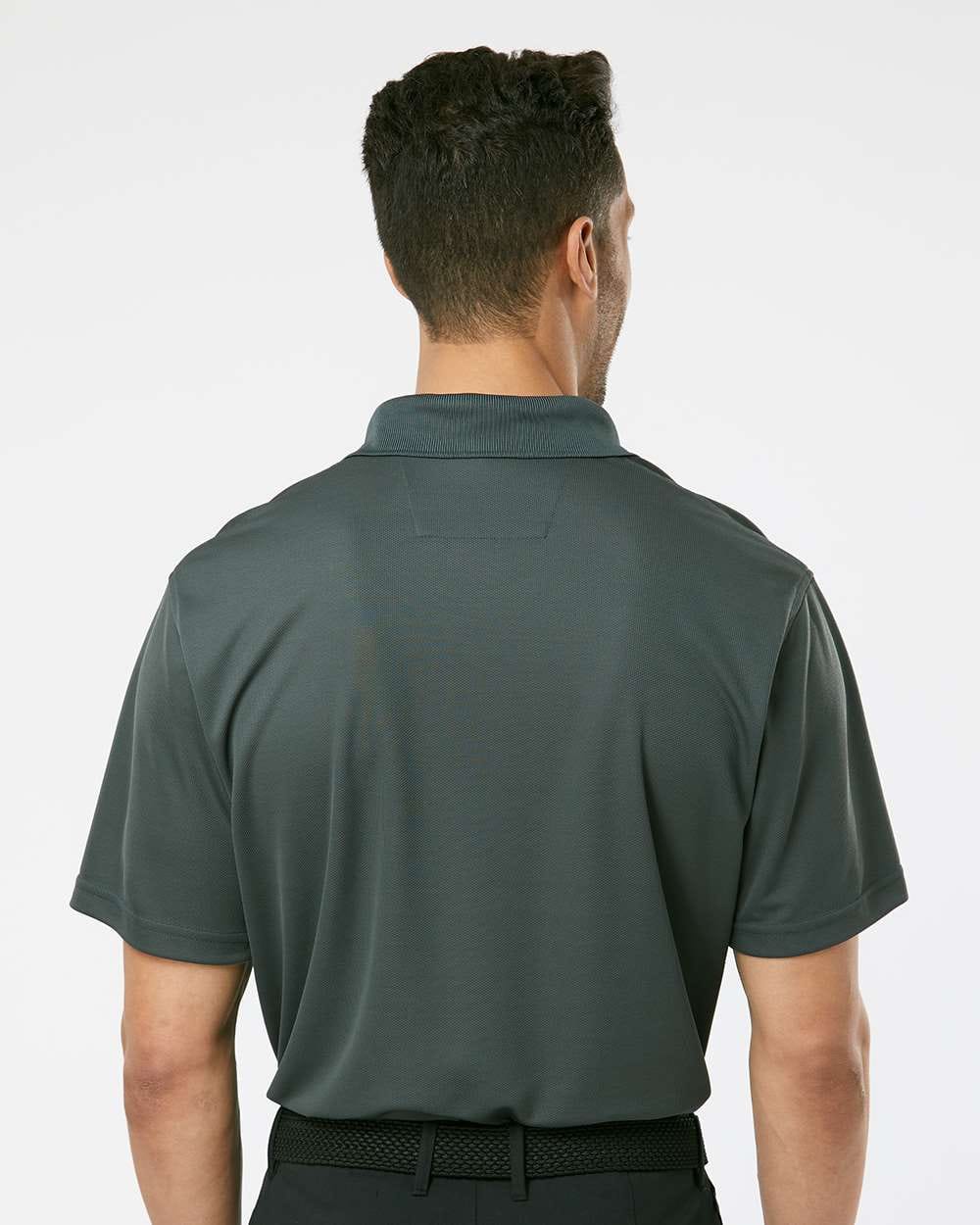 Paragon Polos Paragon 100 Men's Saratoga Performance Mini Mesh Polo