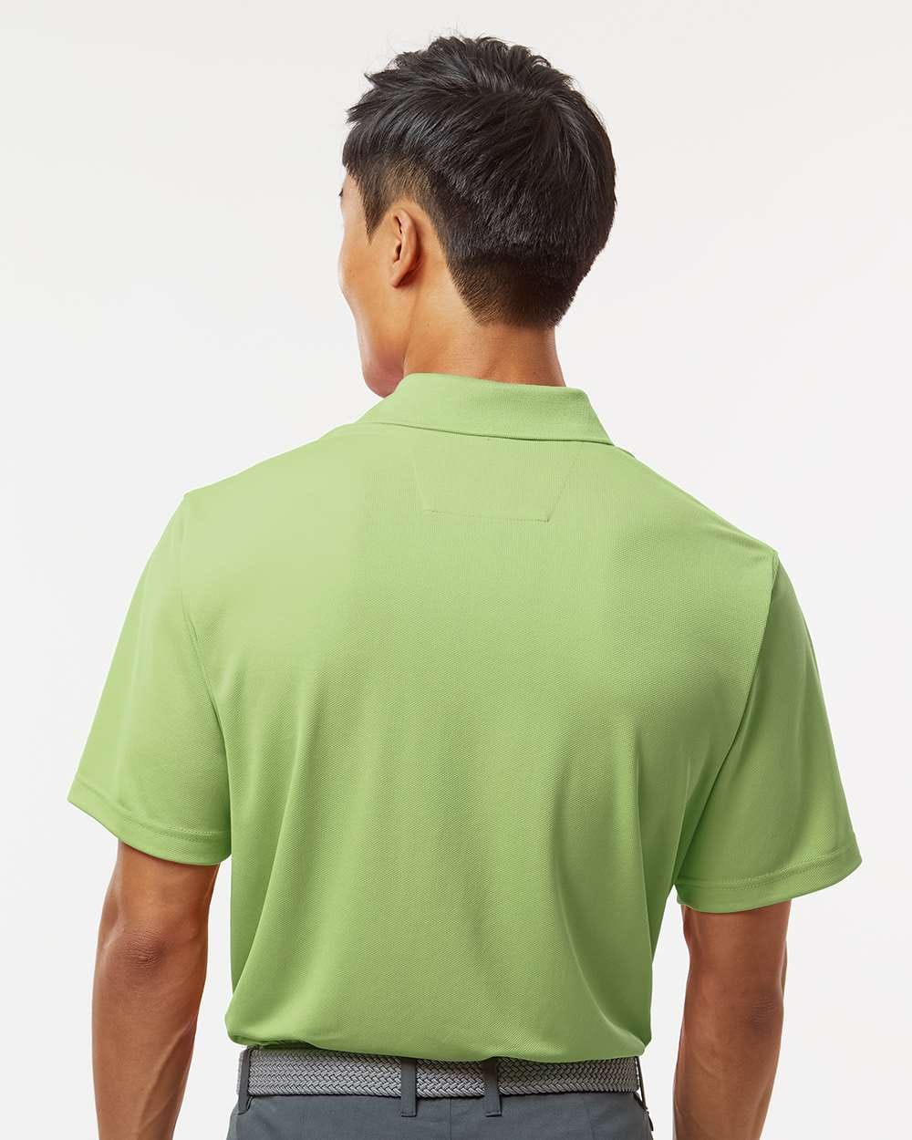 Paragon Polos Paragon 100 Men's Saratoga Performance Mini Mesh Polo