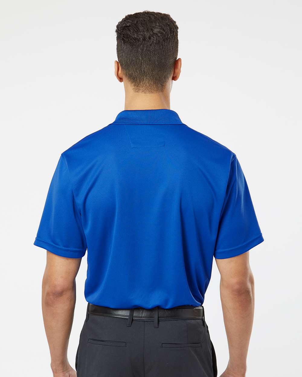 Paragon Polos Paragon 100 Men's Saratoga Performance Mini Mesh Polo
