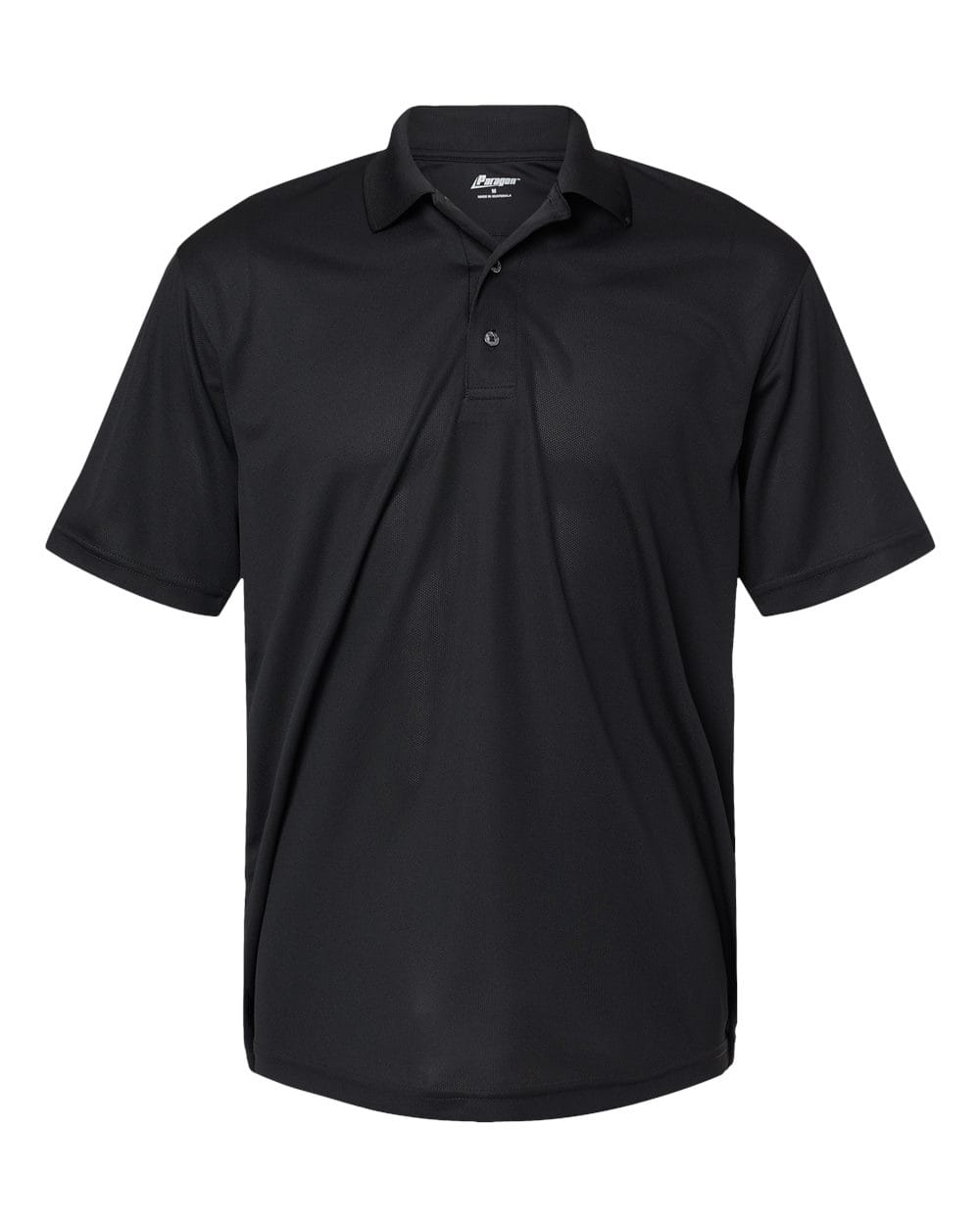 Paragon Polos S / Black Paragon 100 Men's Saratoga Performance Mini Mesh Polo
