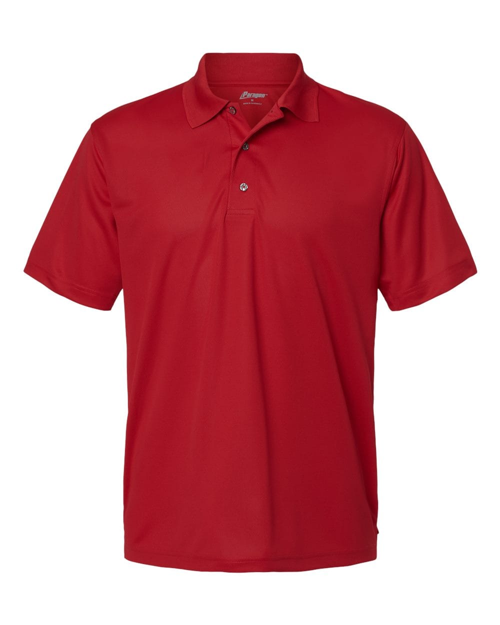 Paragon Polos S / Cardinal Paragon 100 Men's Saratoga Performance Mini Mesh Polo