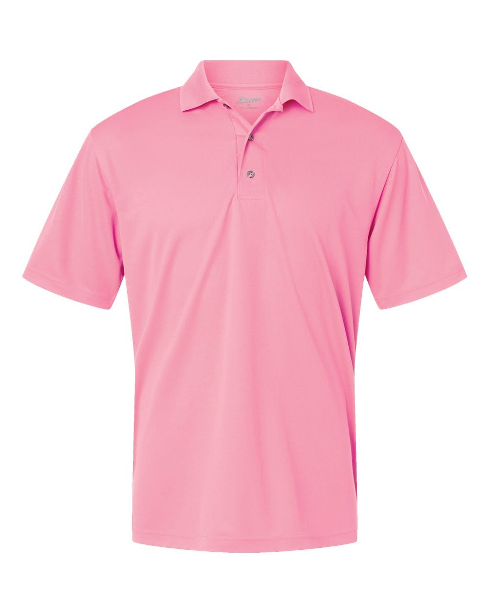 Paragon Polos S / Charity Pink Paragon 100 Men's Saratoga Performance Mini Mesh Polo