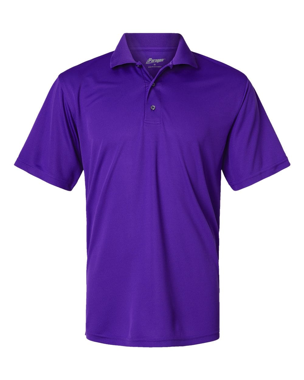 Paragon Polos S / Purple Paragon 100 Men's Saratoga Performance Mini Mesh Polo