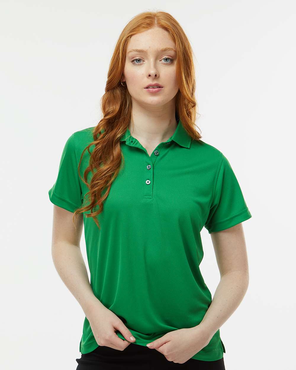 Paragon Polos Paragon 104 Women's Saratoga Performance Mini Mesh Polo
