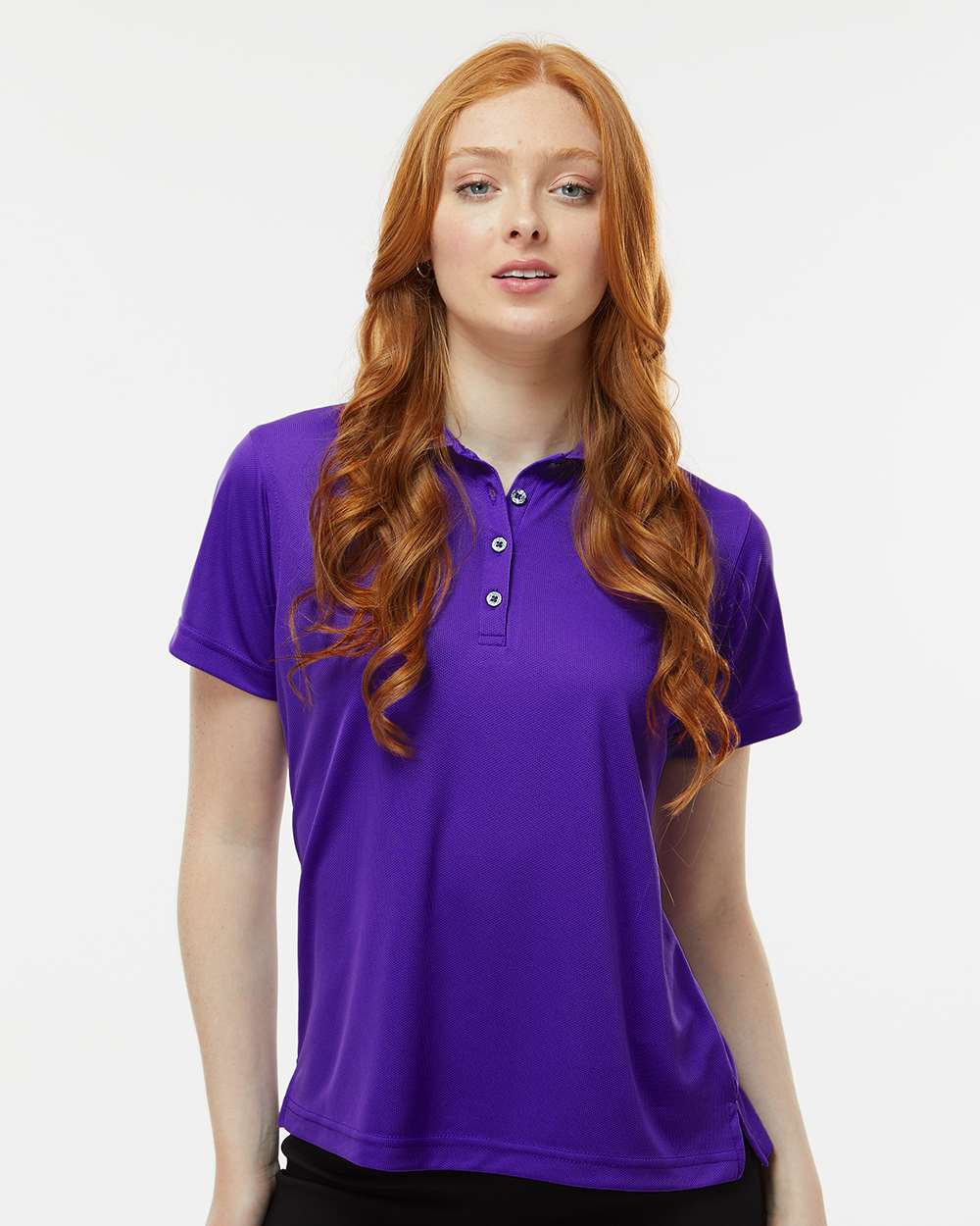 Paragon Polos Paragon 104 Women's Saratoga Performance Mini Mesh Polo
