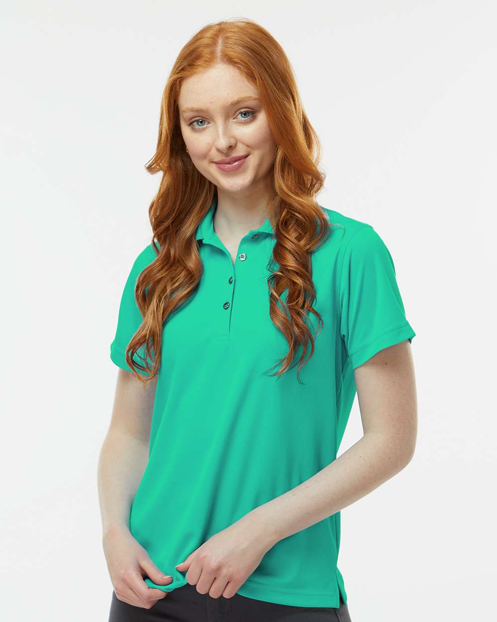 Paragon Polos Paragon 104 Women's Saratoga Performance Mini Mesh Polo