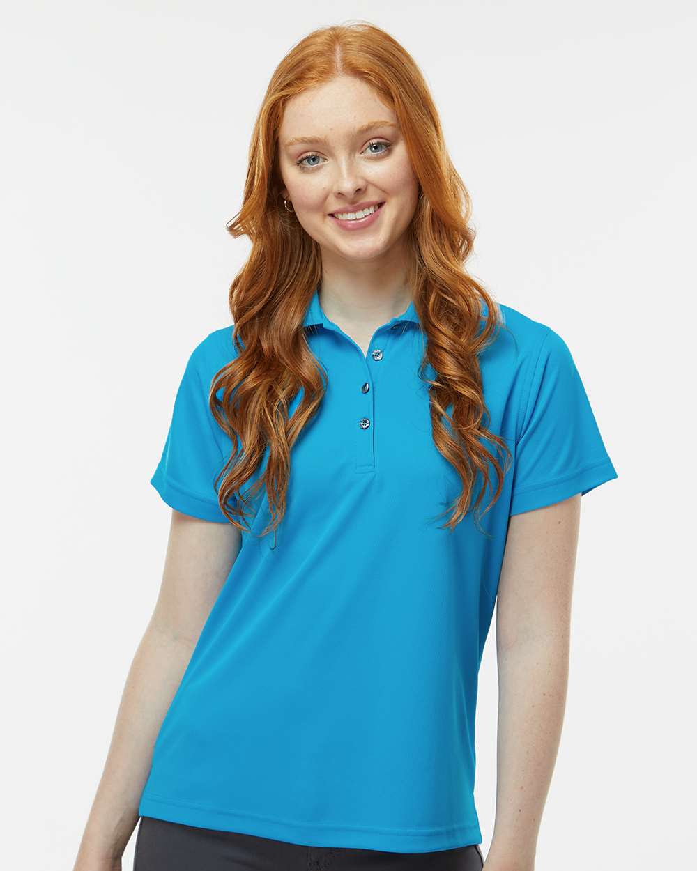 Paragon Polos Paragon 104 Women's Saratoga Performance Mini Mesh Polo