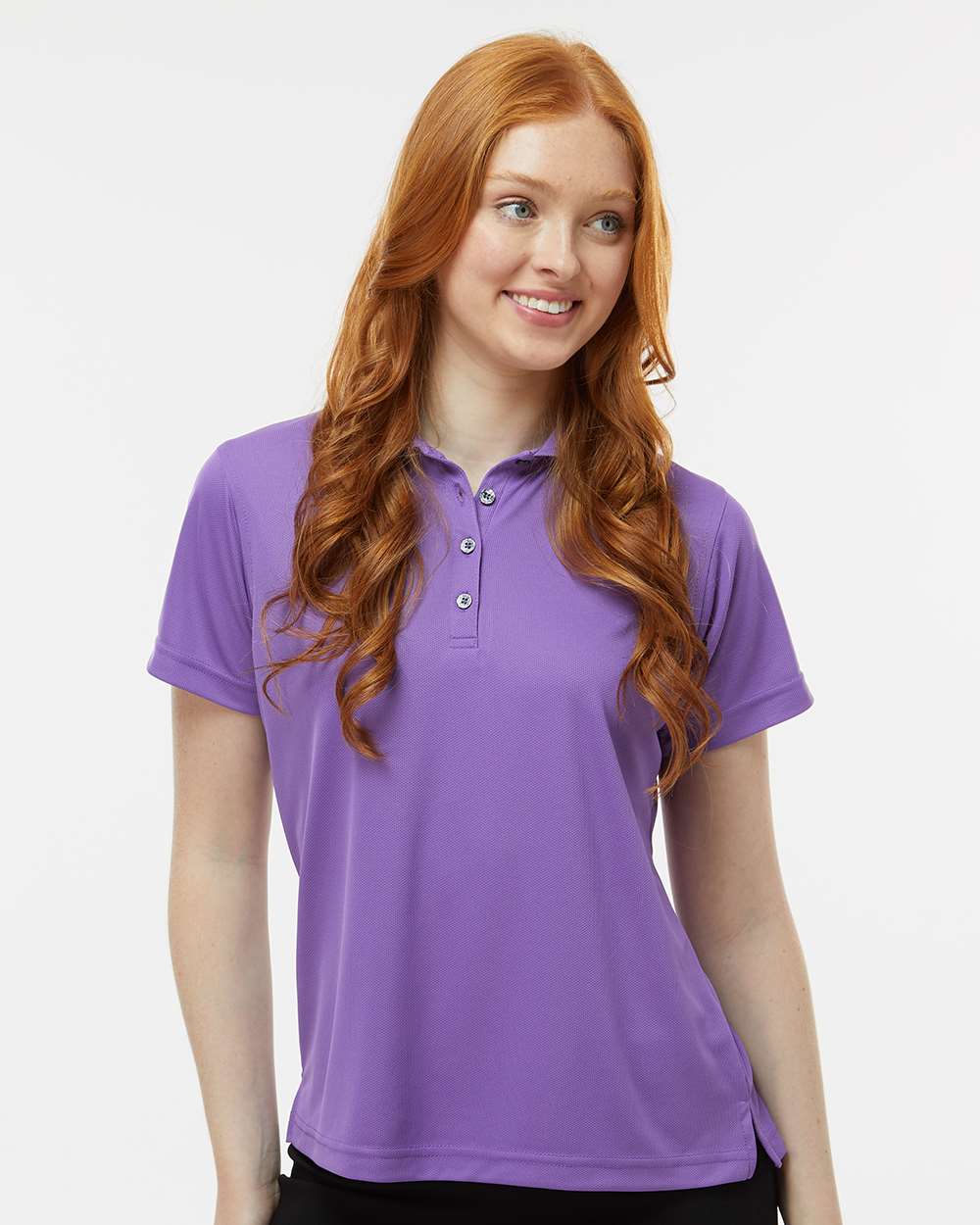 Paragon Polos Paragon 104 Women's Saratoga Performance Mini Mesh Polo