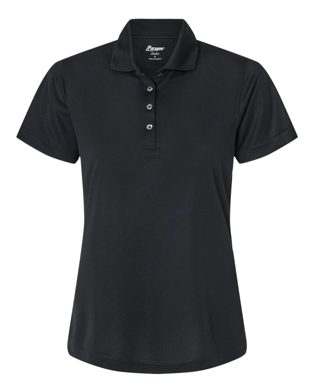 Paragon Polos XS / Black Paragon 104 Women's Saratoga Performance Mini Mesh Polo