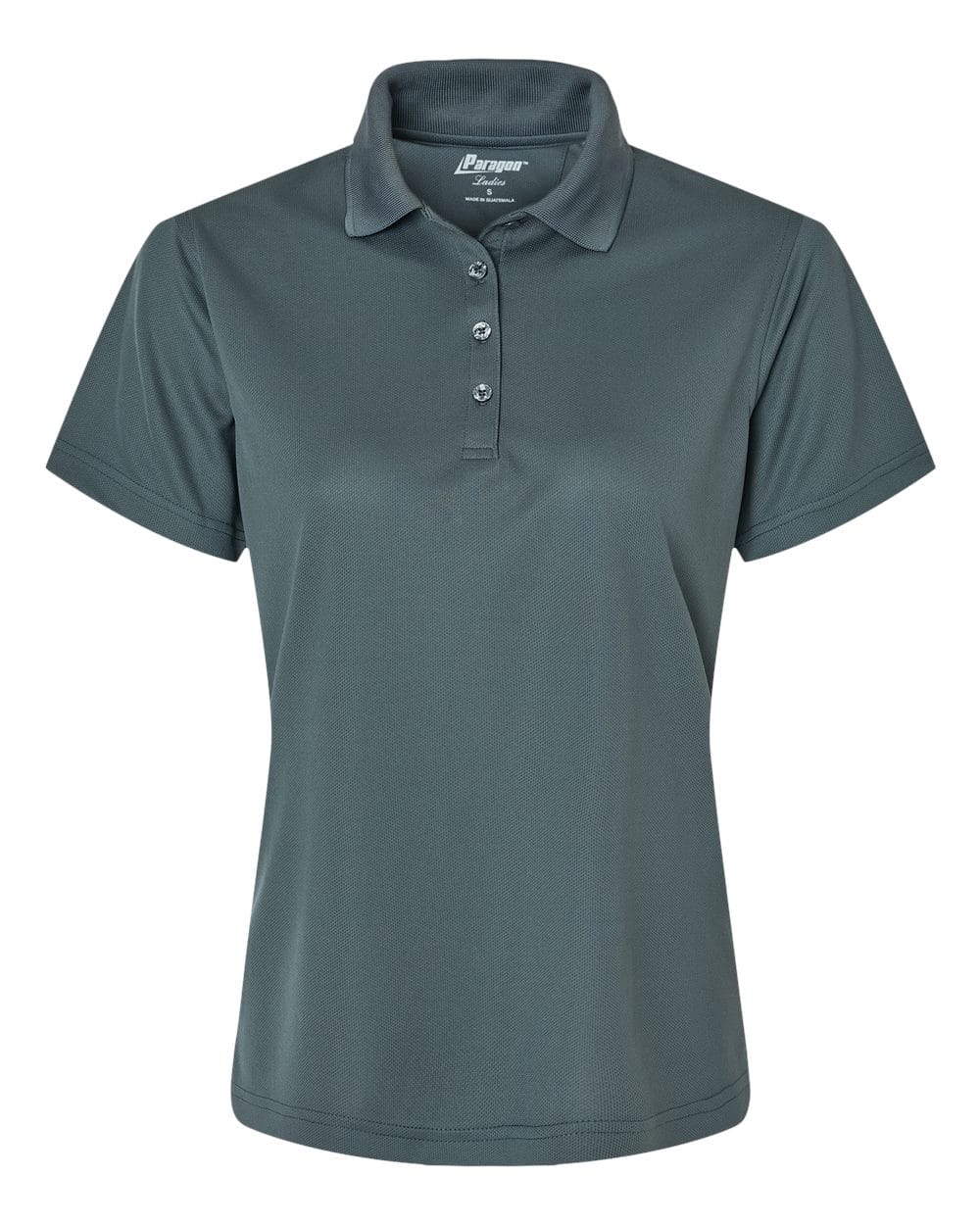 Paragon Polos XS / Carbon Paragon 104 Women's Saratoga Performance Mini Mesh Polo