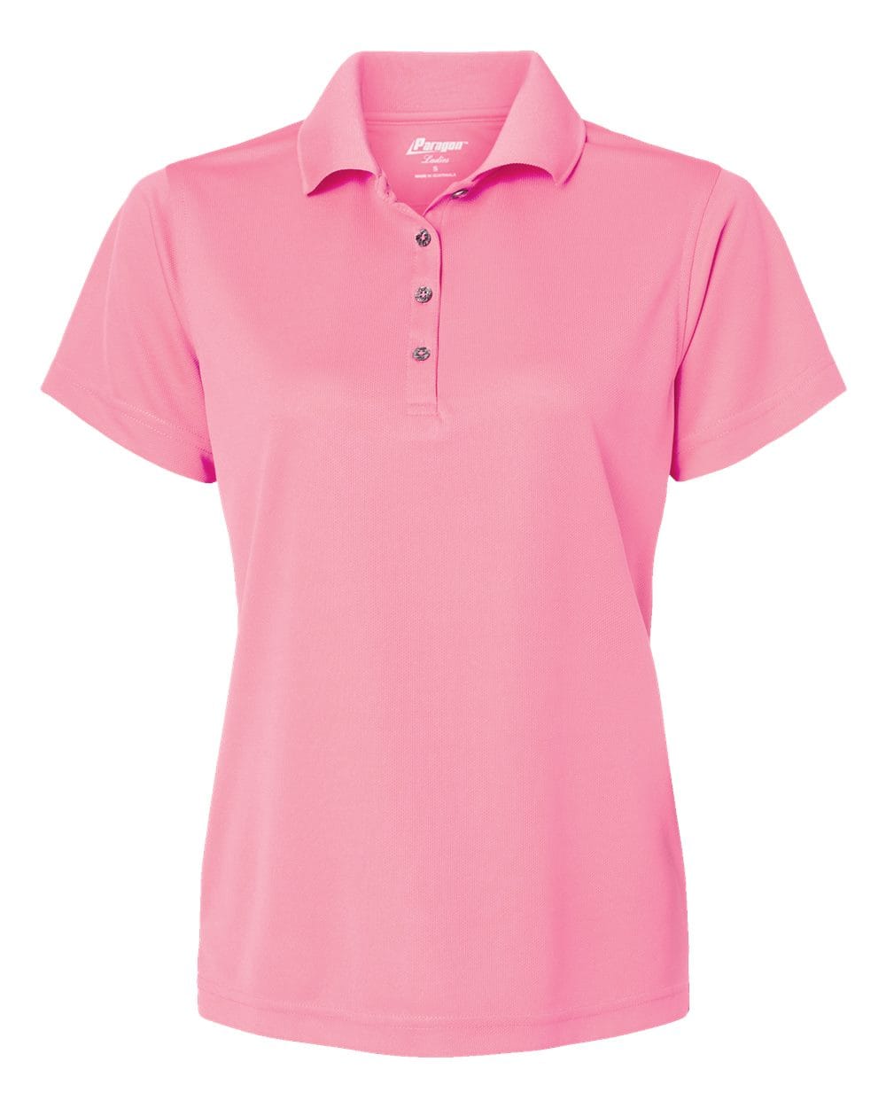 Paragon Polos XS / Charity Pink Paragon 104 Women's Saratoga Performance Mini Mesh Polo