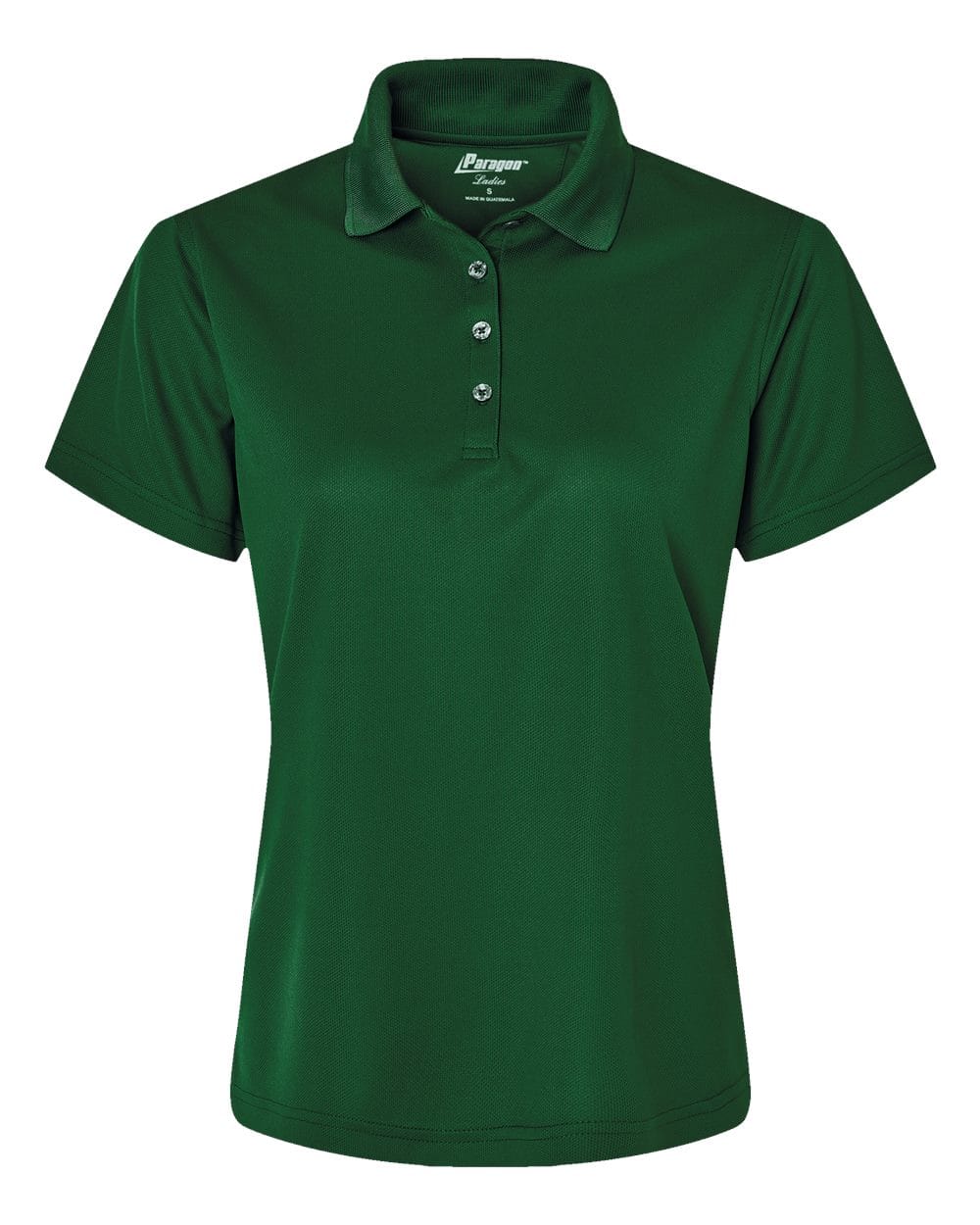 Paragon Polos XS / Hunter Green Paragon 104 Women's Saratoga Performance Mini Mesh Polo