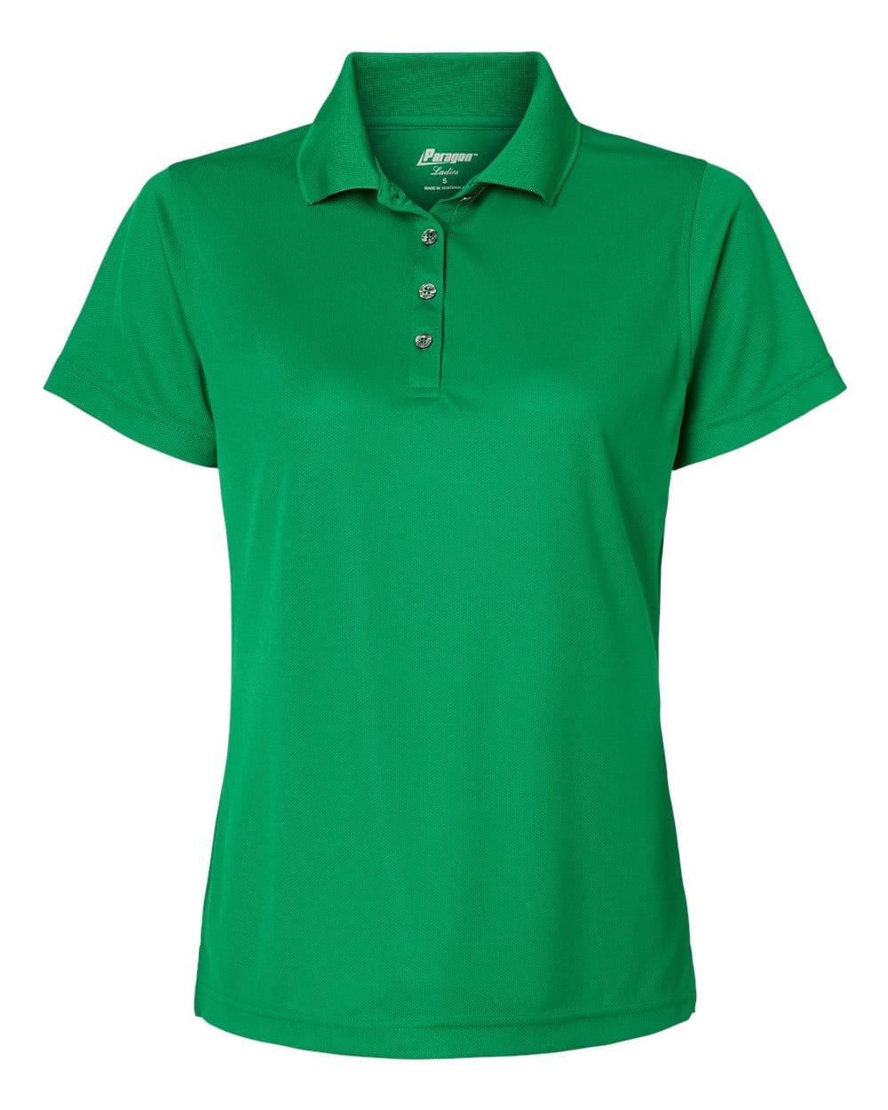 Paragon Polos XS / Kelly Paragon 104 Women's Saratoga Performance Mini Mesh Polo