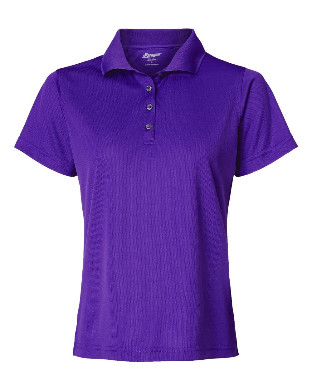 Paragon Polos XS / Purple Paragon 104 Women's Saratoga Performance Mini Mesh Polo