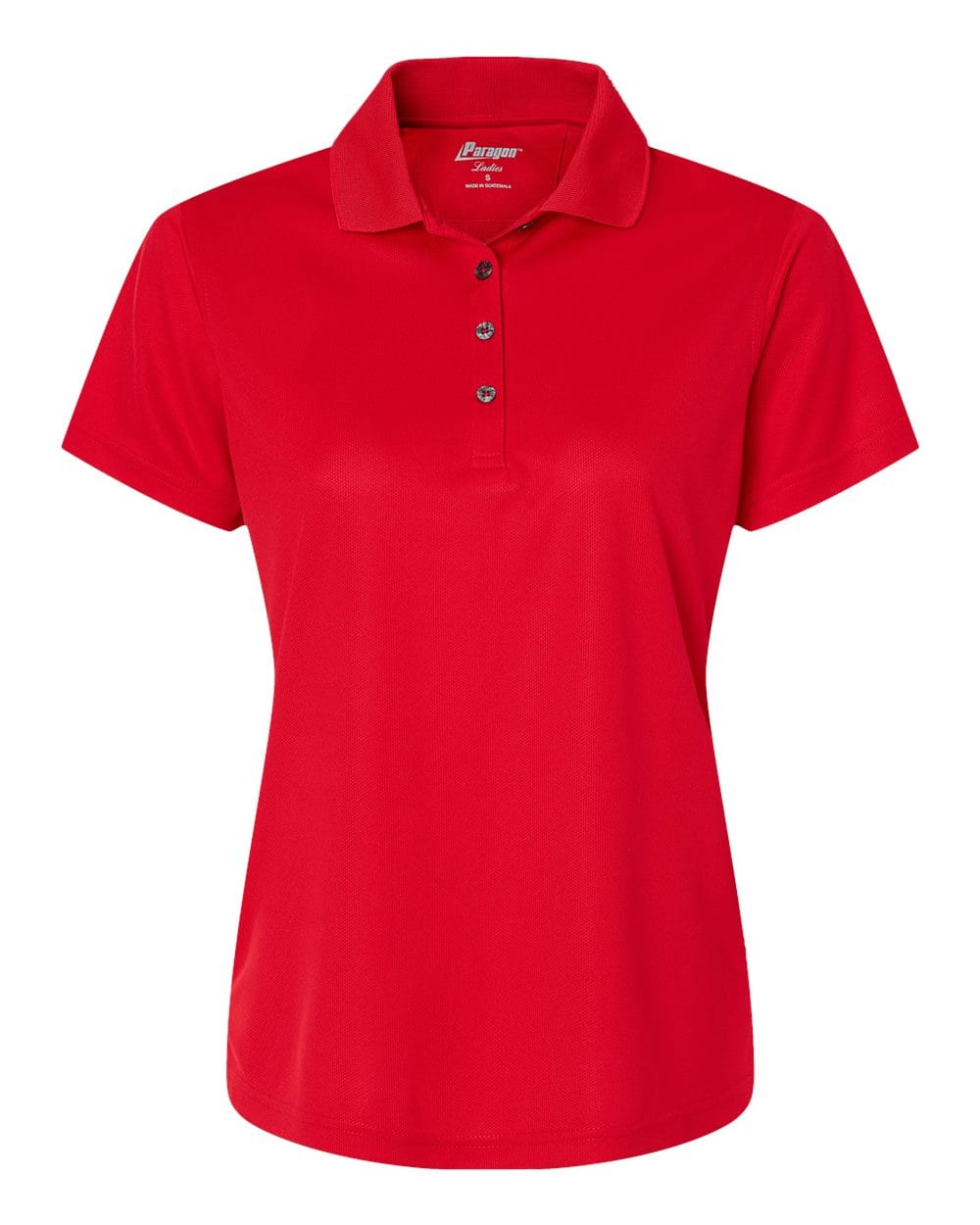 Paragon Polos XS / Red Paragon 104 Women's Saratoga Performance Mini Mesh Polo