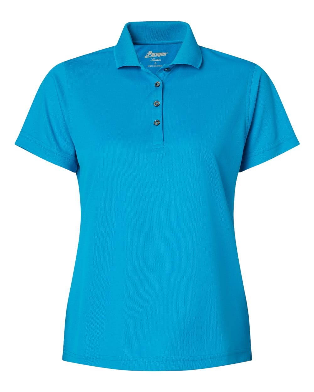 Paragon Polos XS / Turquoise Paragon 104 Women's Saratoga Performance Mini Mesh Polo