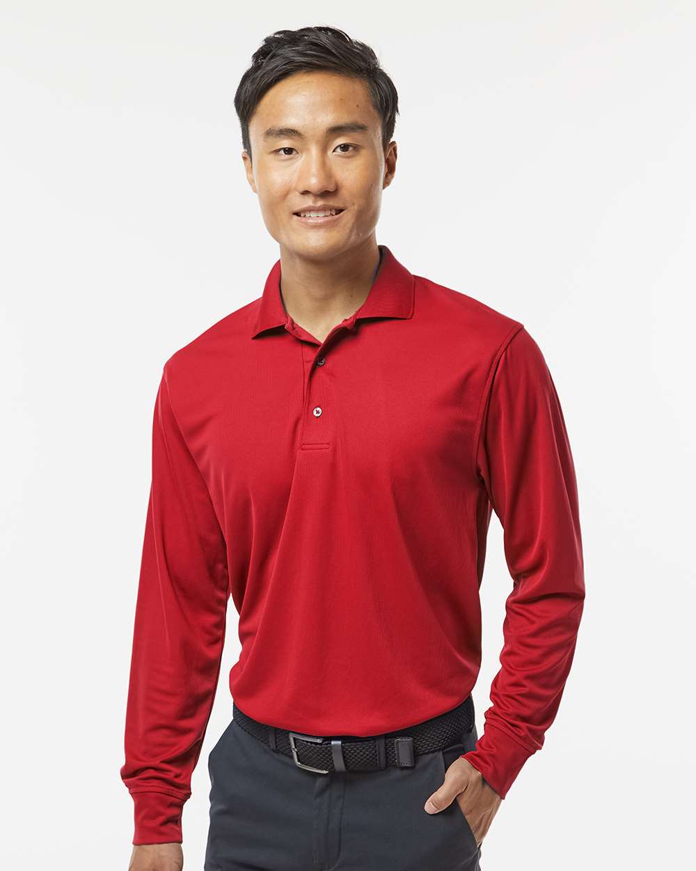 Paragon Polos Paragon 110 Men's Prescott Long Sleeve Polo