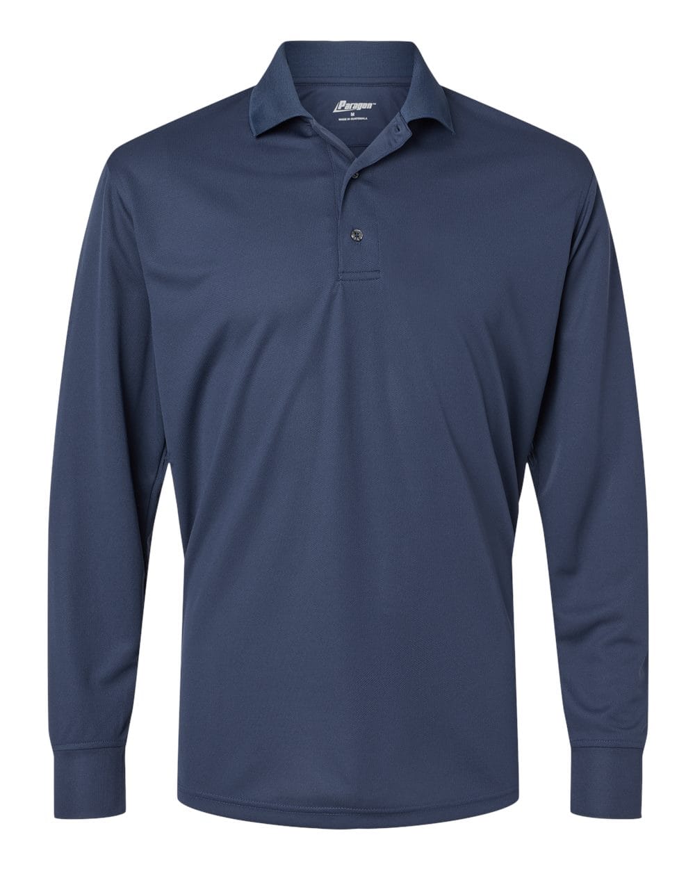 Paragon Polos S / Navy Paragon 110 Men's Prescott Long Sleeve Polo