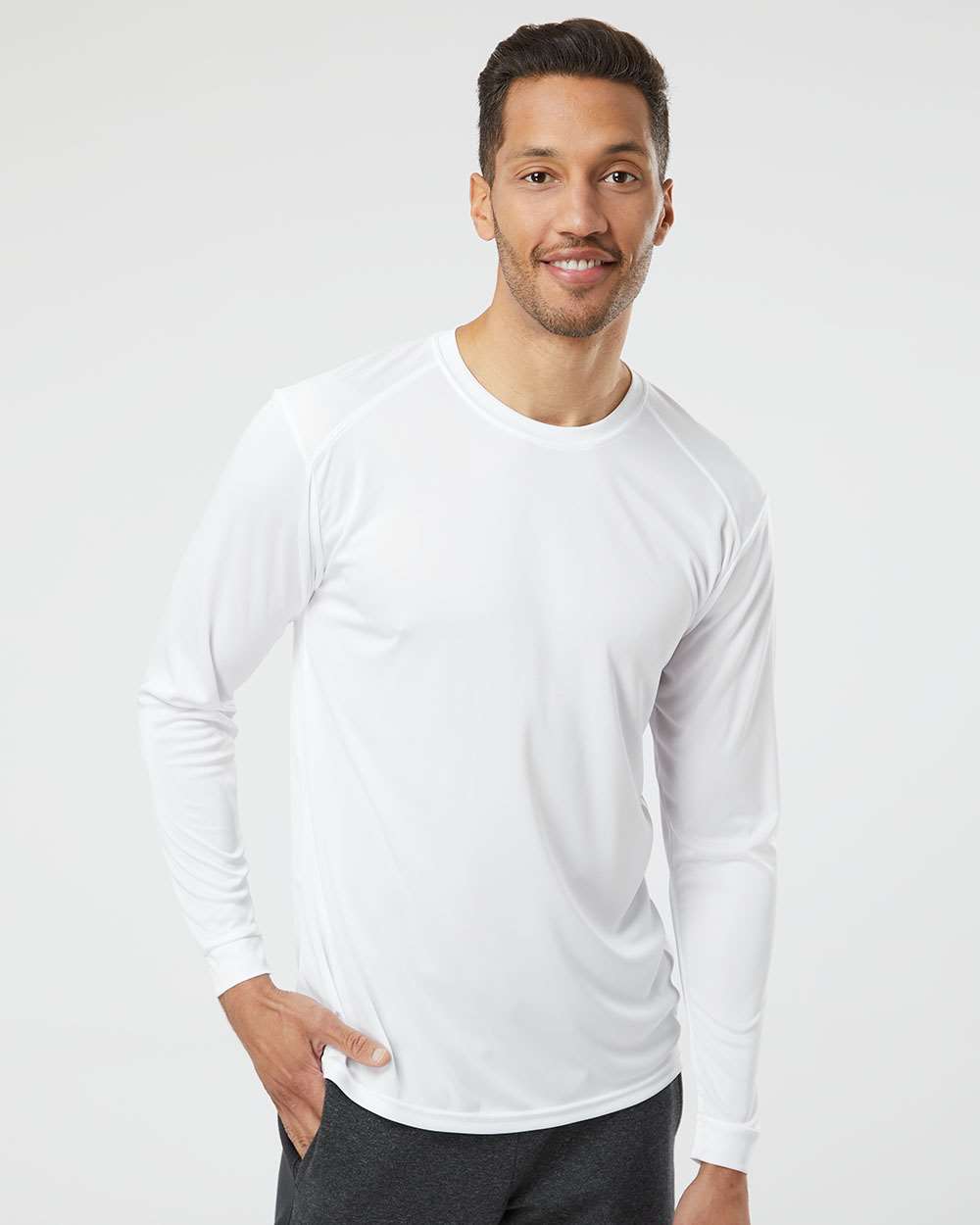 Paragon T-Shirts - Long Sleeve Paragon 210 Unisex Long Islander Performance Long Sleeve T-Shirt