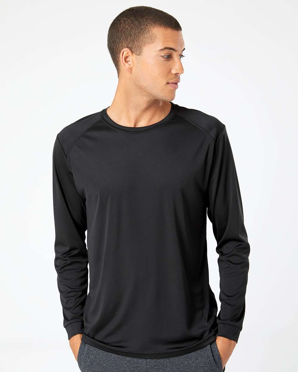 Paragon T-Shirts - Long Sleeve Paragon 210 Unisex Long Islander Performance Long Sleeve T-Shirt