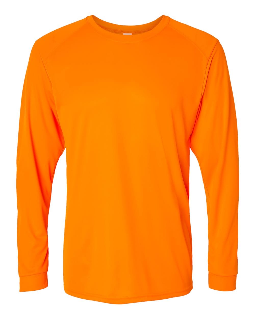 Paragon T-Shirts - Long Sleeve XS / Neon Orange Paragon 210 Unisex Long Islander Performance Long Sleeve T-Shirt