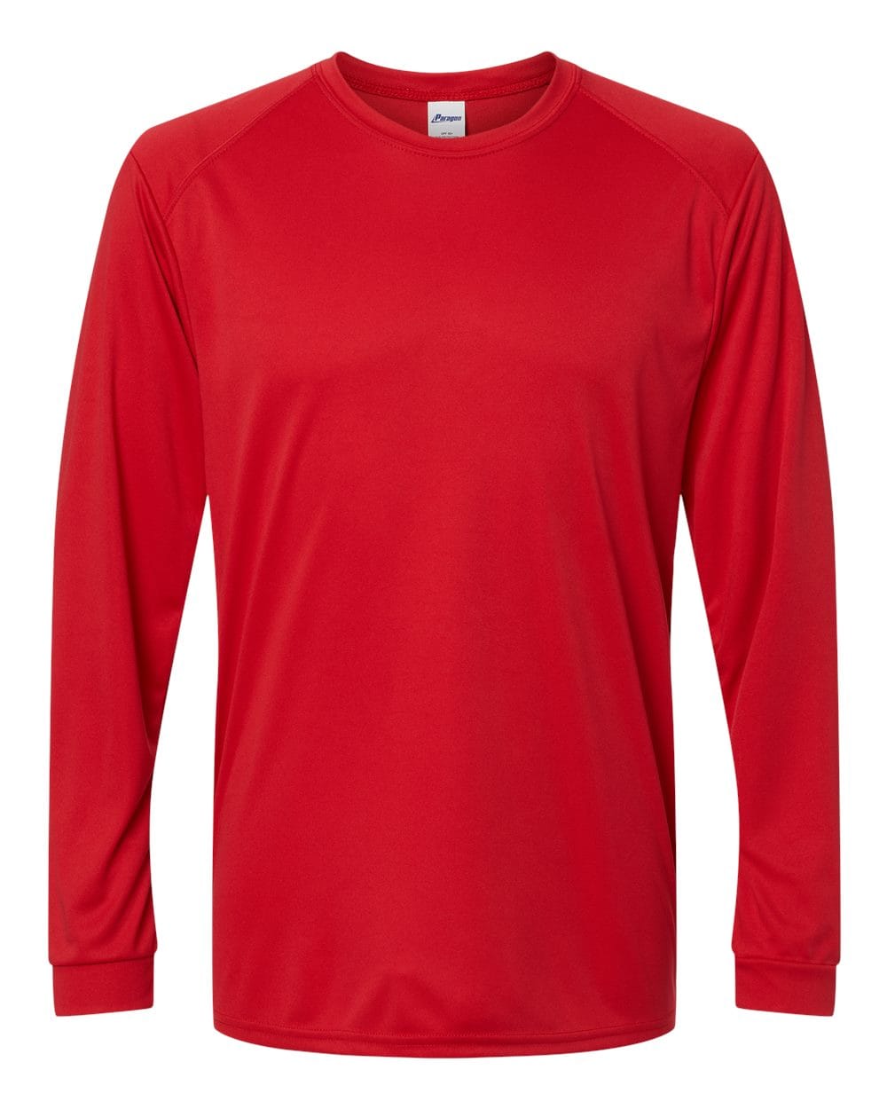 Paragon T-Shirts - Long Sleeve XS / Red Paragon 210 Unisex Long Islander Performance Long Sleeve T-Shirt