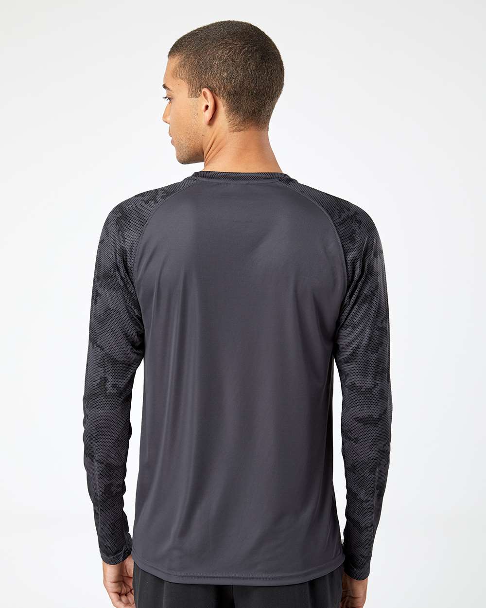 Paragon T-Shirts - Long Sleeve Paragon 216 Unisex Cayman Performance Camo Colorblocked Long Sleeve T-Shirt