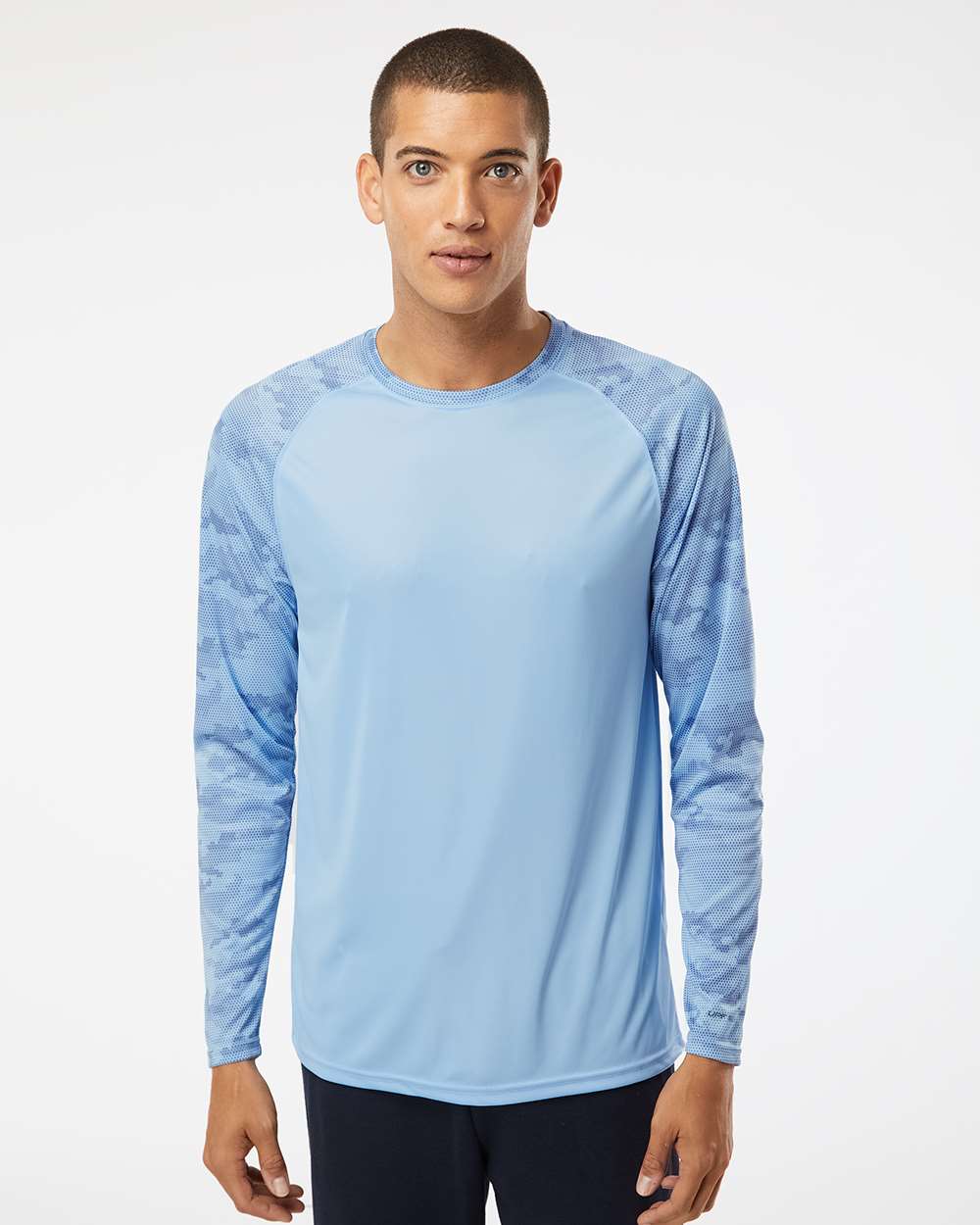 Paragon T-Shirts - Long Sleeve Paragon 216 Unisex Cayman Performance Camo Colorblocked Long Sleeve T-Shirt