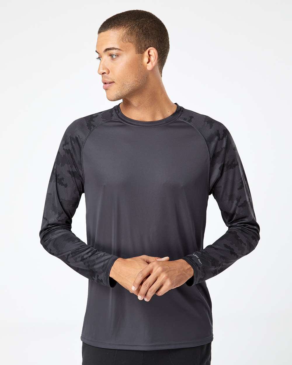 Paragon T-Shirts - Long Sleeve Paragon 216 Unisex Cayman Performance Camo Colorblocked Long Sleeve T-Shirt