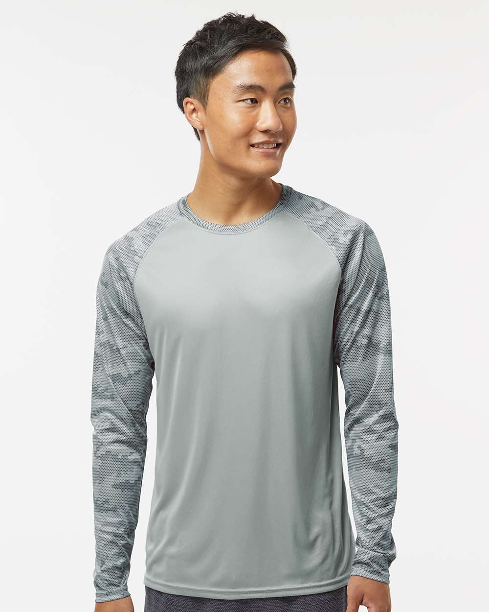 Paragon T-Shirts - Long Sleeve Paragon 216 Unisex Cayman Performance Camo Colorblocked Long Sleeve T-Shirt