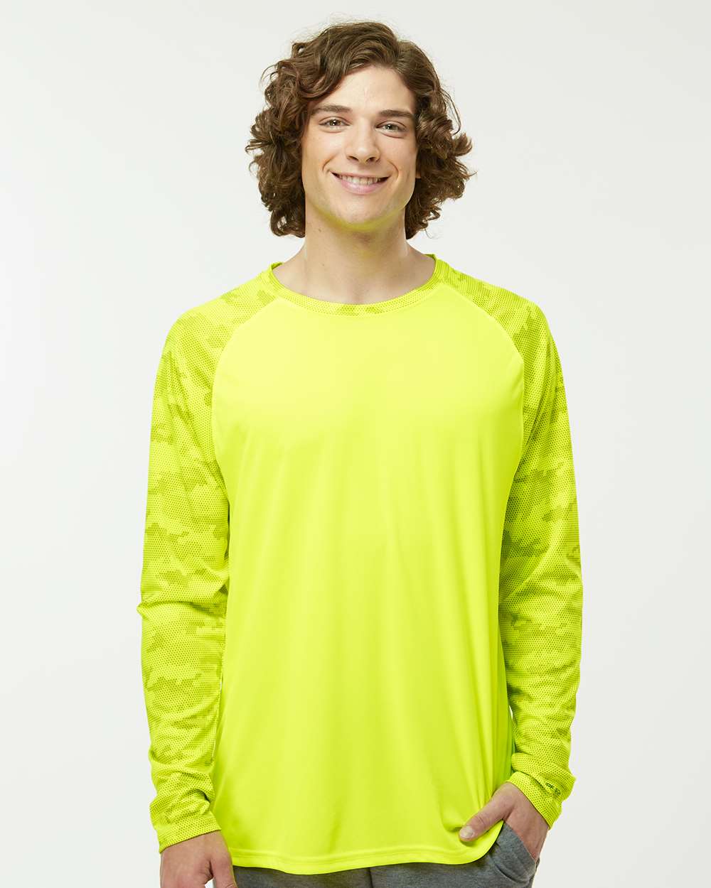 Paragon T-Shirts - Long Sleeve Paragon 216 Unisex Cayman Performance Camo Colorblocked Long Sleeve T-Shirt
