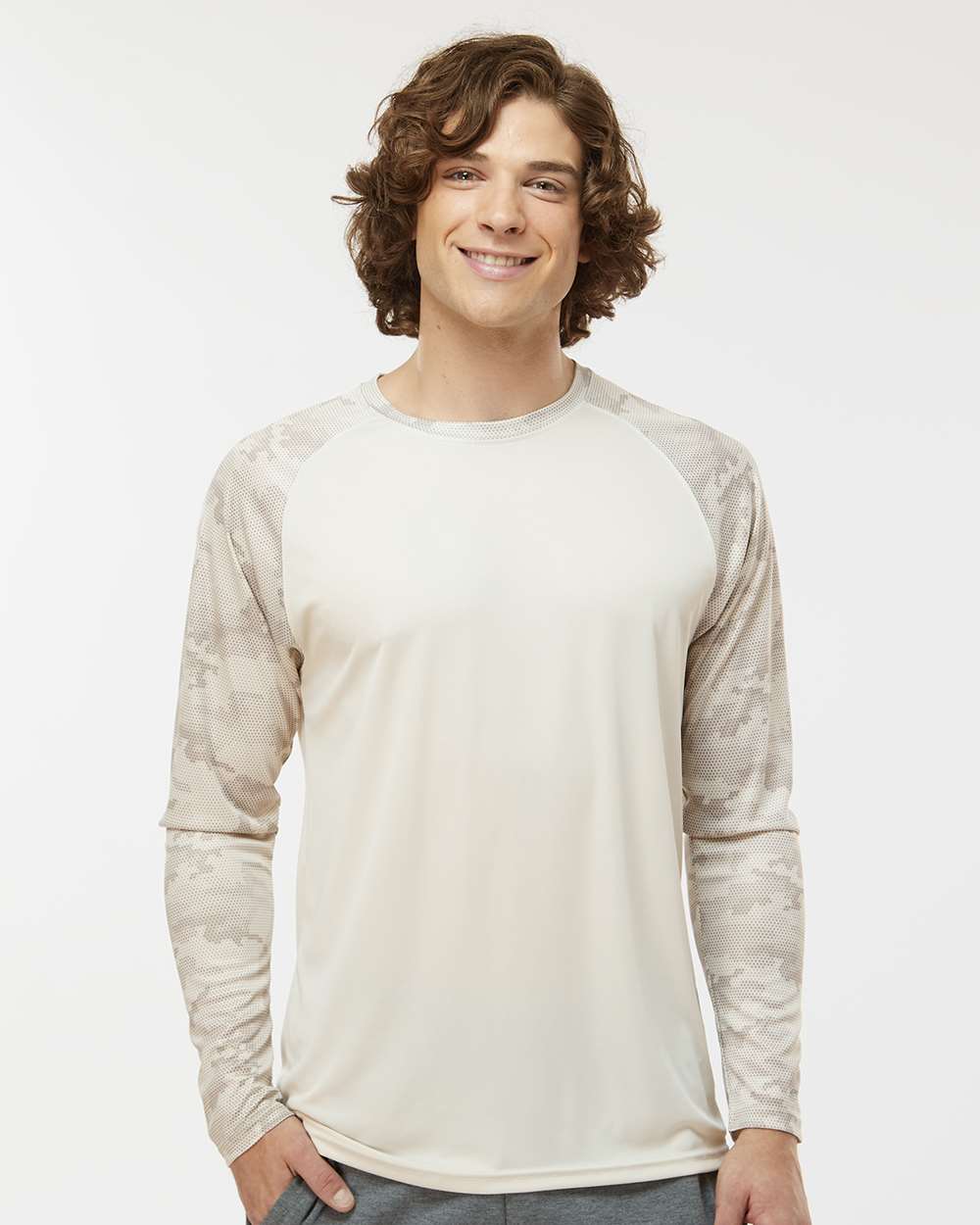 Paragon T-Shirts - Long Sleeve Paragon 216 Unisex Cayman Performance Camo Colorblocked Long Sleeve T-Shirt