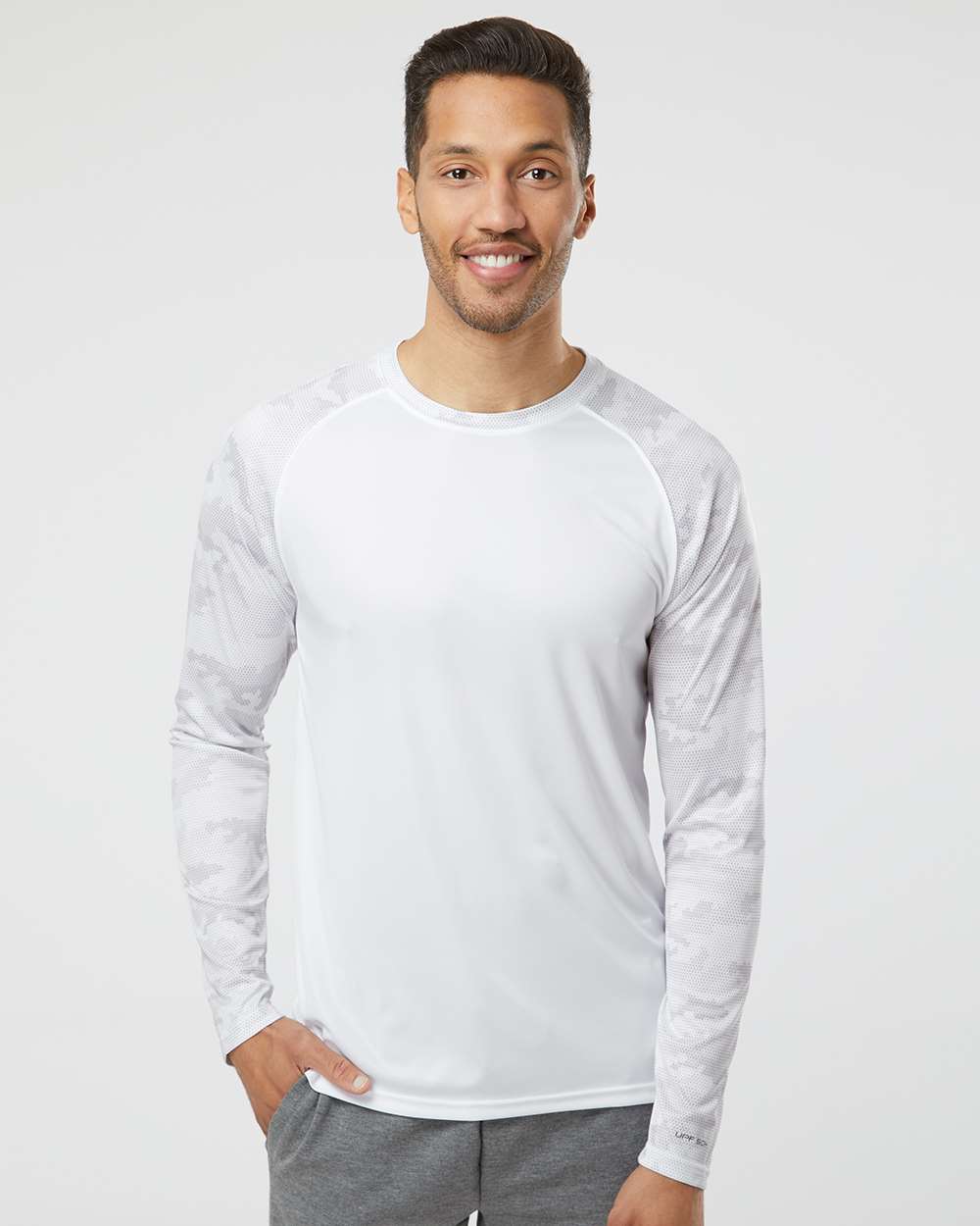 Paragon T-Shirts - Long Sleeve Paragon 216 Unisex Cayman Performance Camo Colorblocked Long Sleeve T-Shirt