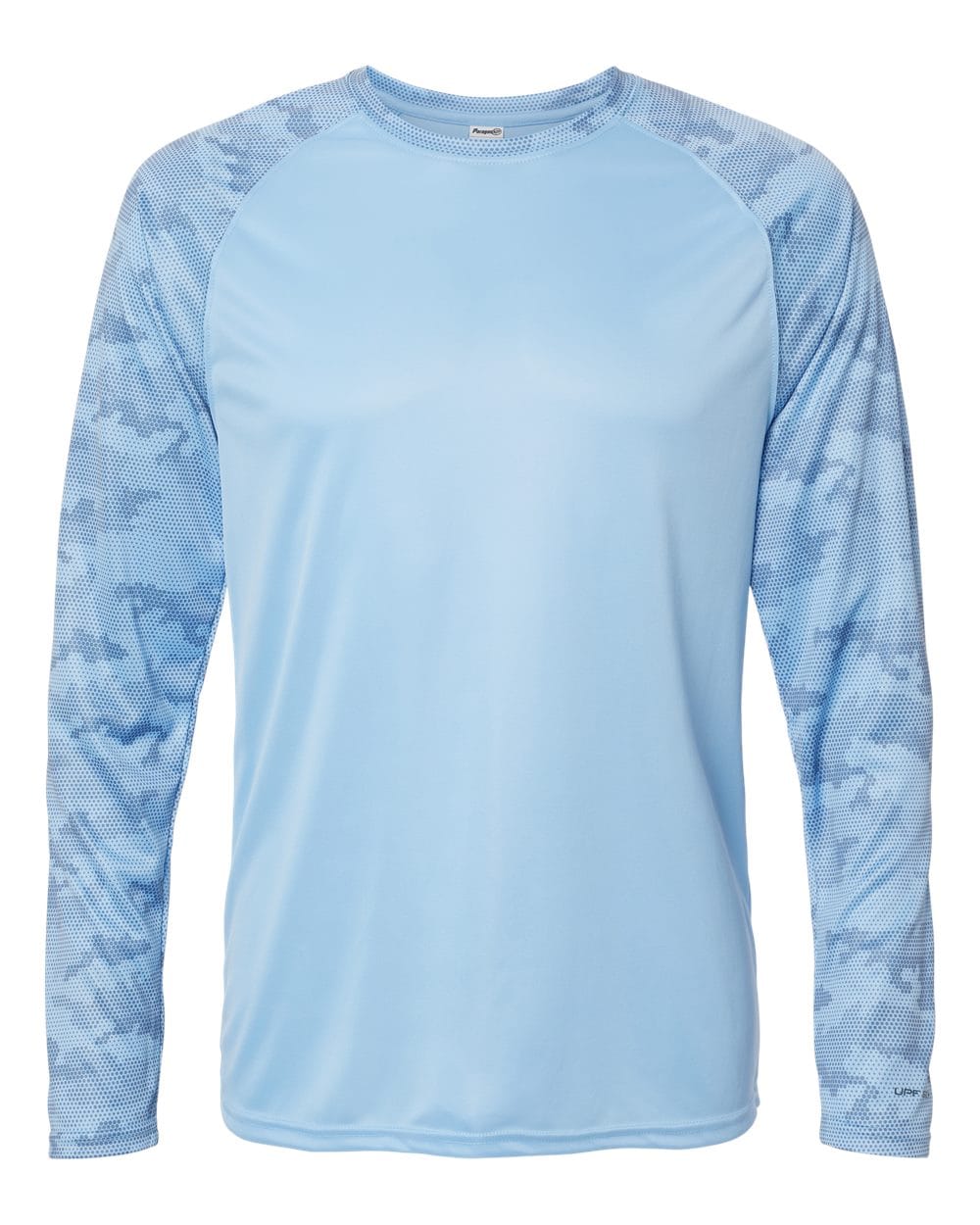 Paragon T-Shirts - Long Sleeve XS / Blue Mist Paragon 216 Unisex Cayman Performance Camo Colorblocked Long Sleeve T-Shirt