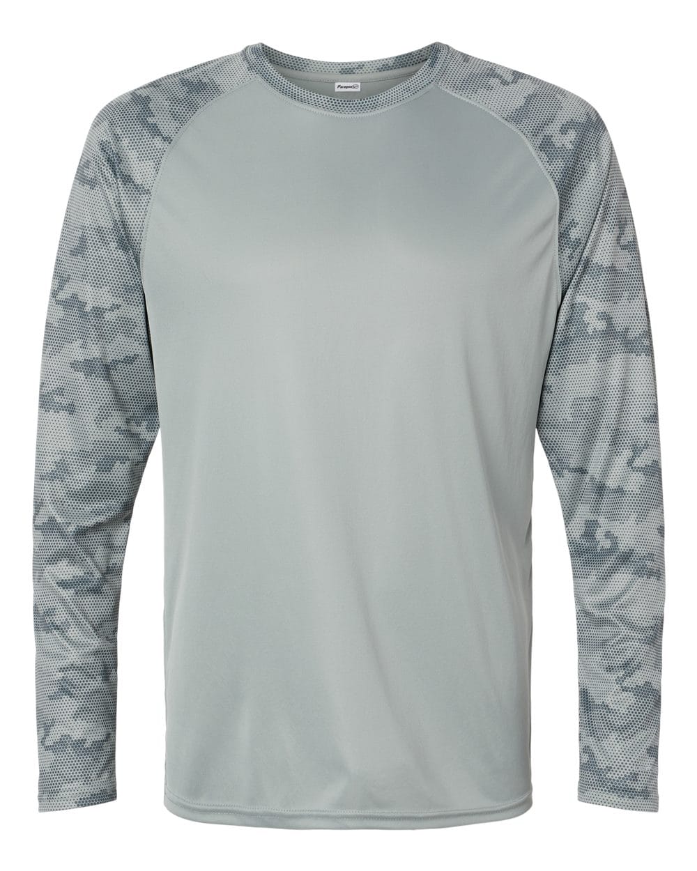 Paragon T-Shirts - Long Sleeve XS / Medium Grey Paragon 216 Unisex Cayman Performance Camo Colorblocked Long Sleeve T-Shirt