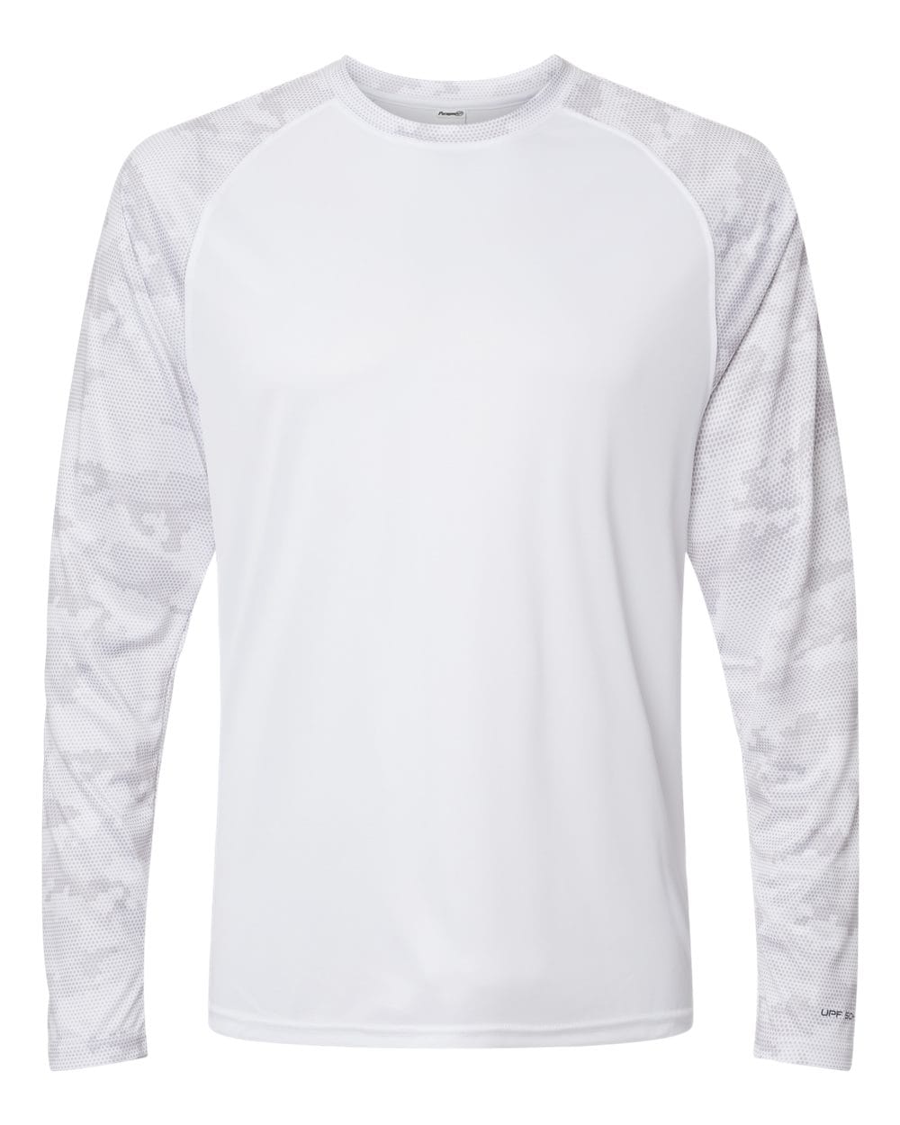Paragon T-Shirts - Long Sleeve XS / White Paragon 216 Unisex Cayman Performance Camo Colorblocked Long Sleeve T-Shirt