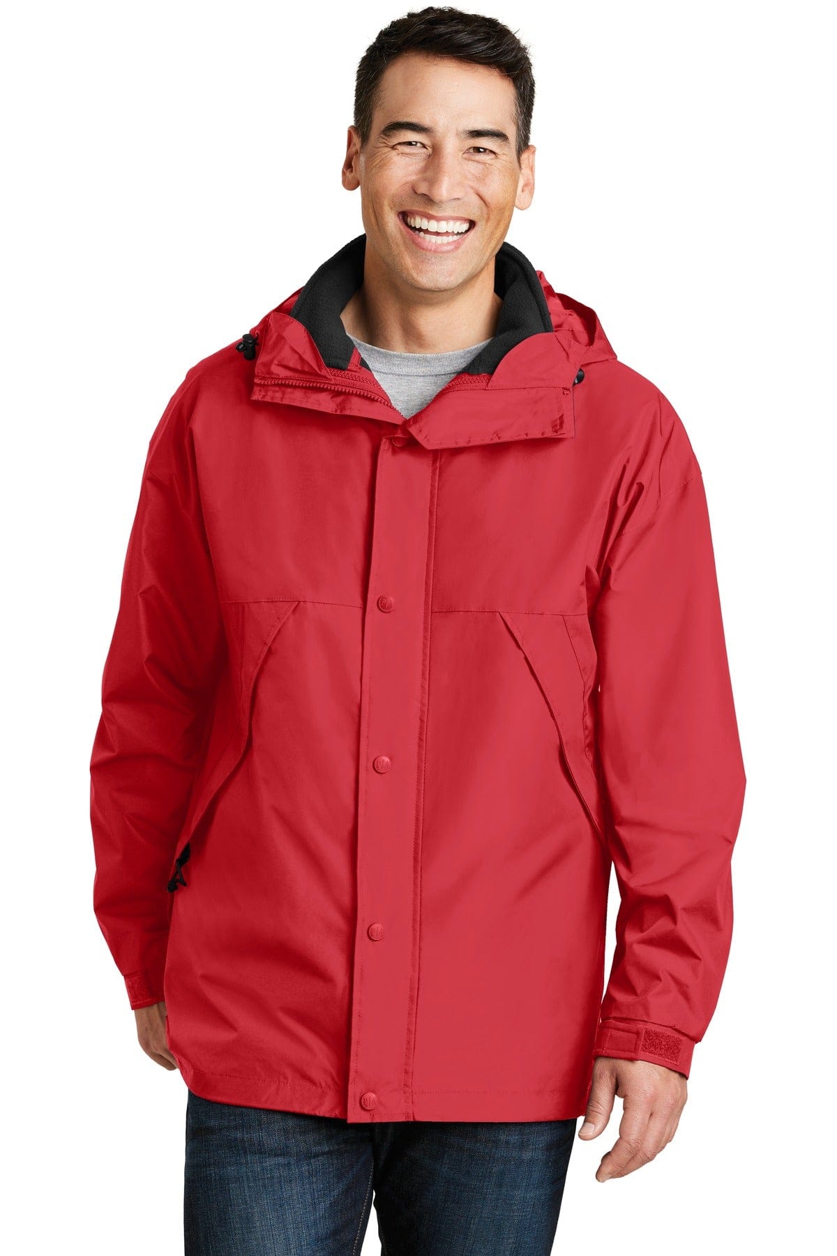 Port Authority 3-in-1 Jacket. J777 in Red/ Black