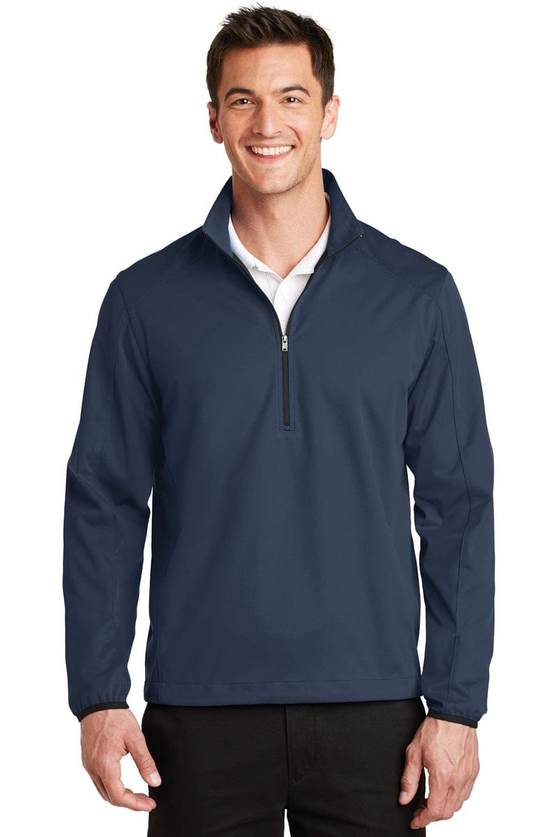 Port Authority Active 1/2-Zip Soft Shell Jacket. J716 in 