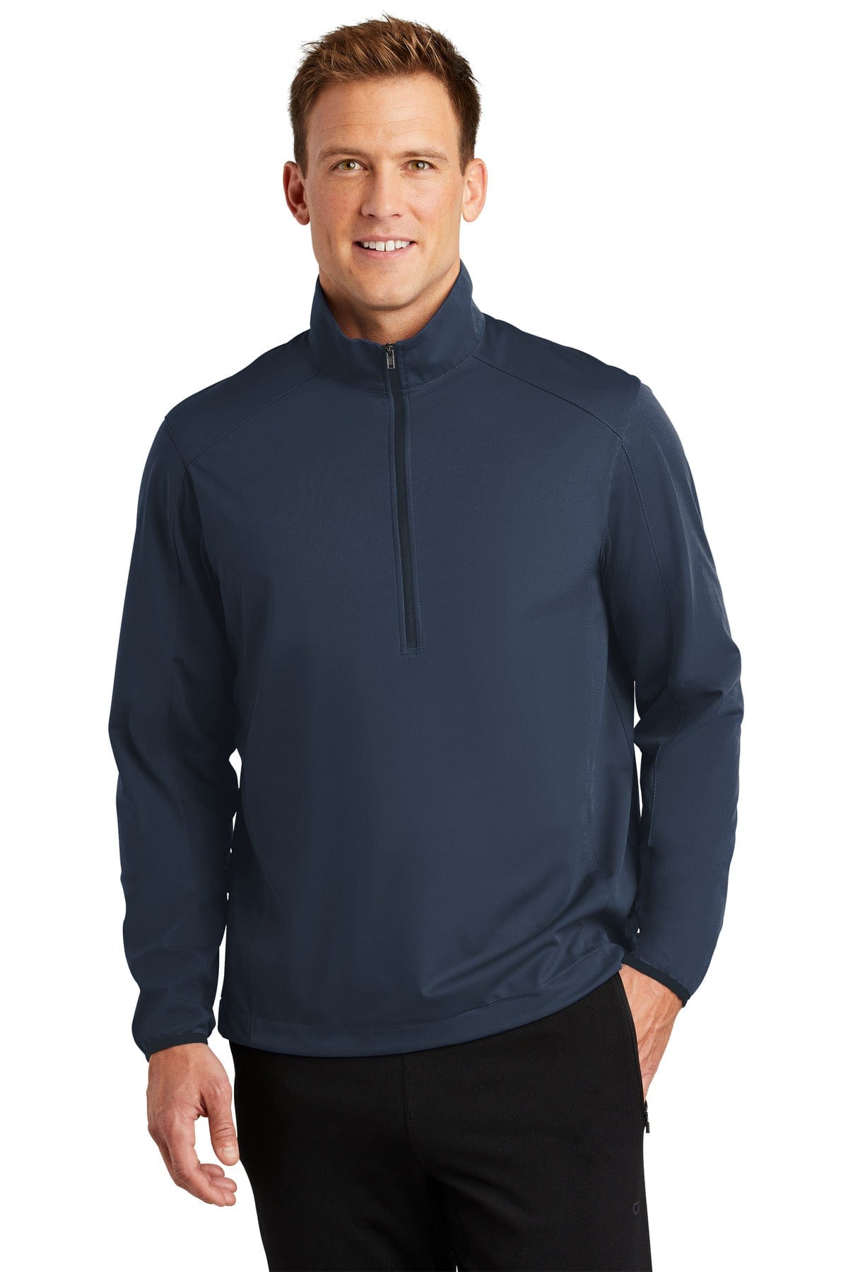 Port Authority Active 1/2-Zip Soft Shell Jacket. J716 in 