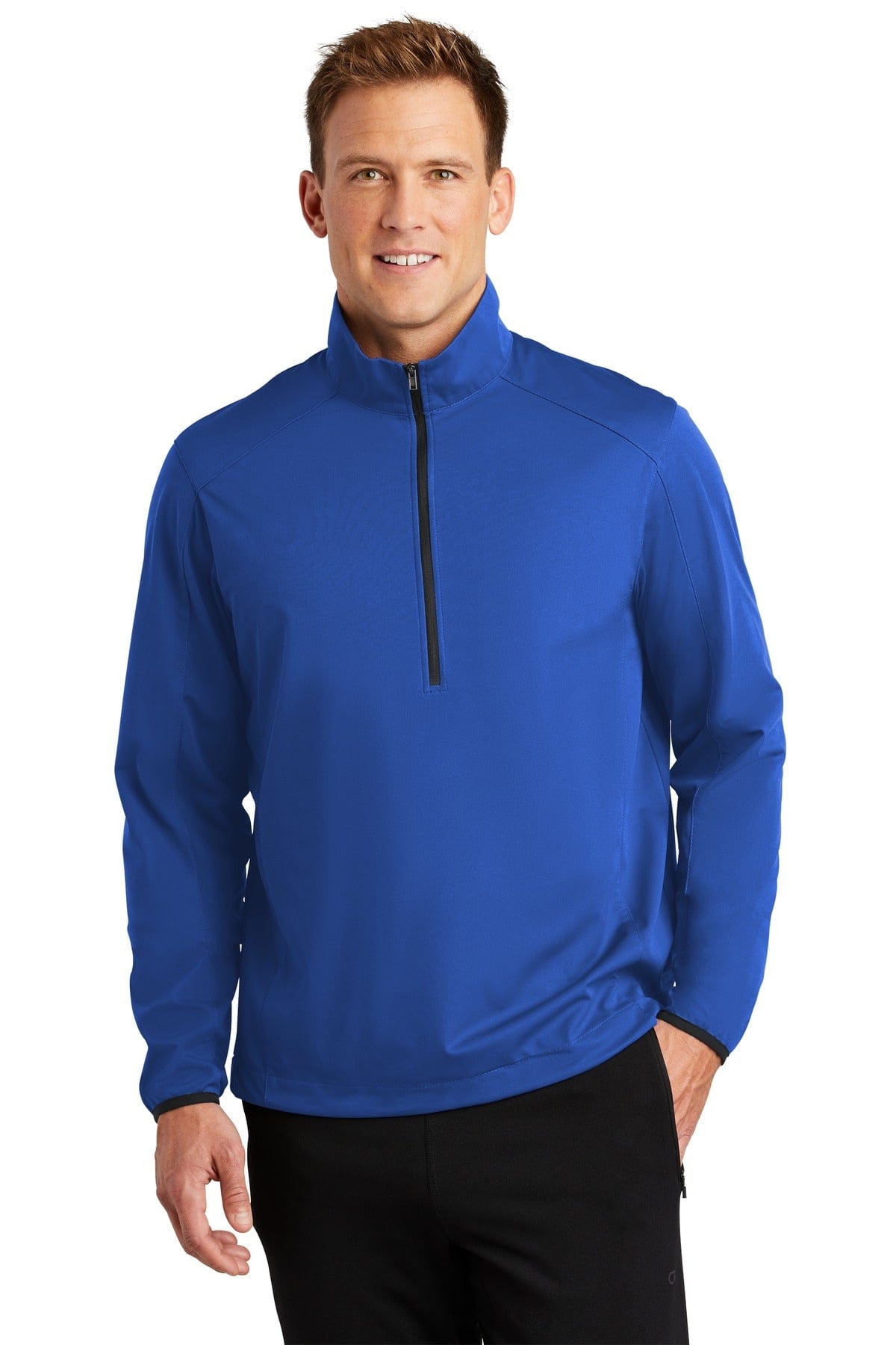 Port Authority Active 1/2-Zip Soft Shell Jacket. J716 in 