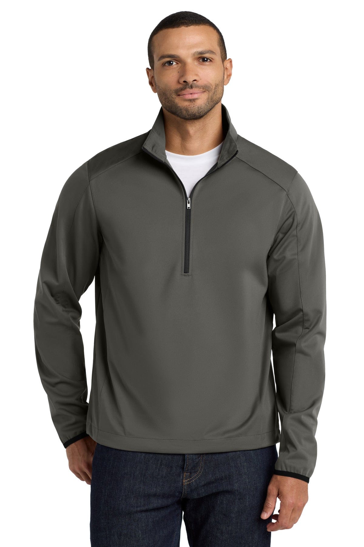 Port Authority Active 1/2-Zip Soft Shell Jacket. J716 in 