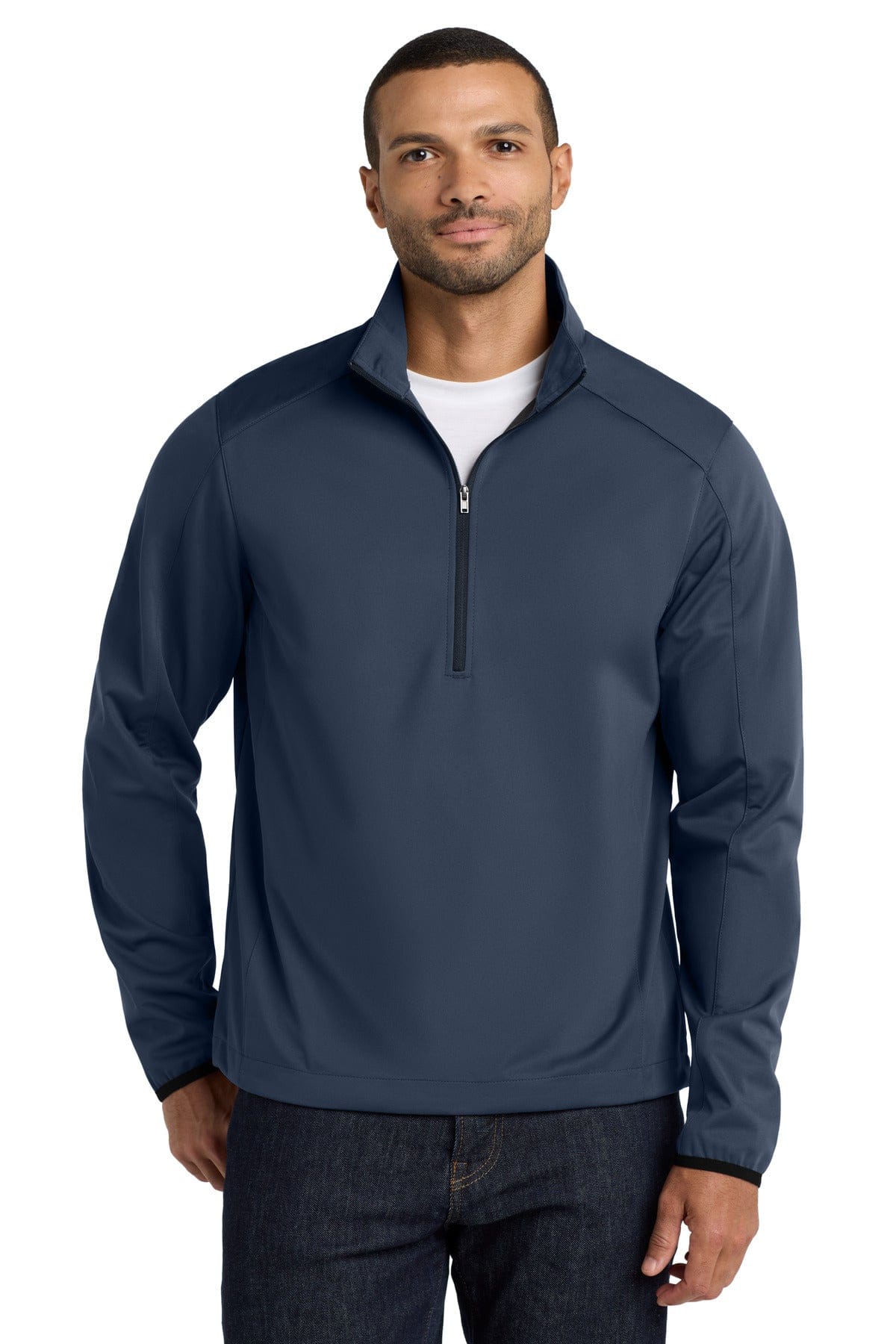 Port Authority Active 1/2-Zip Soft Shell Jacket. J716 in 