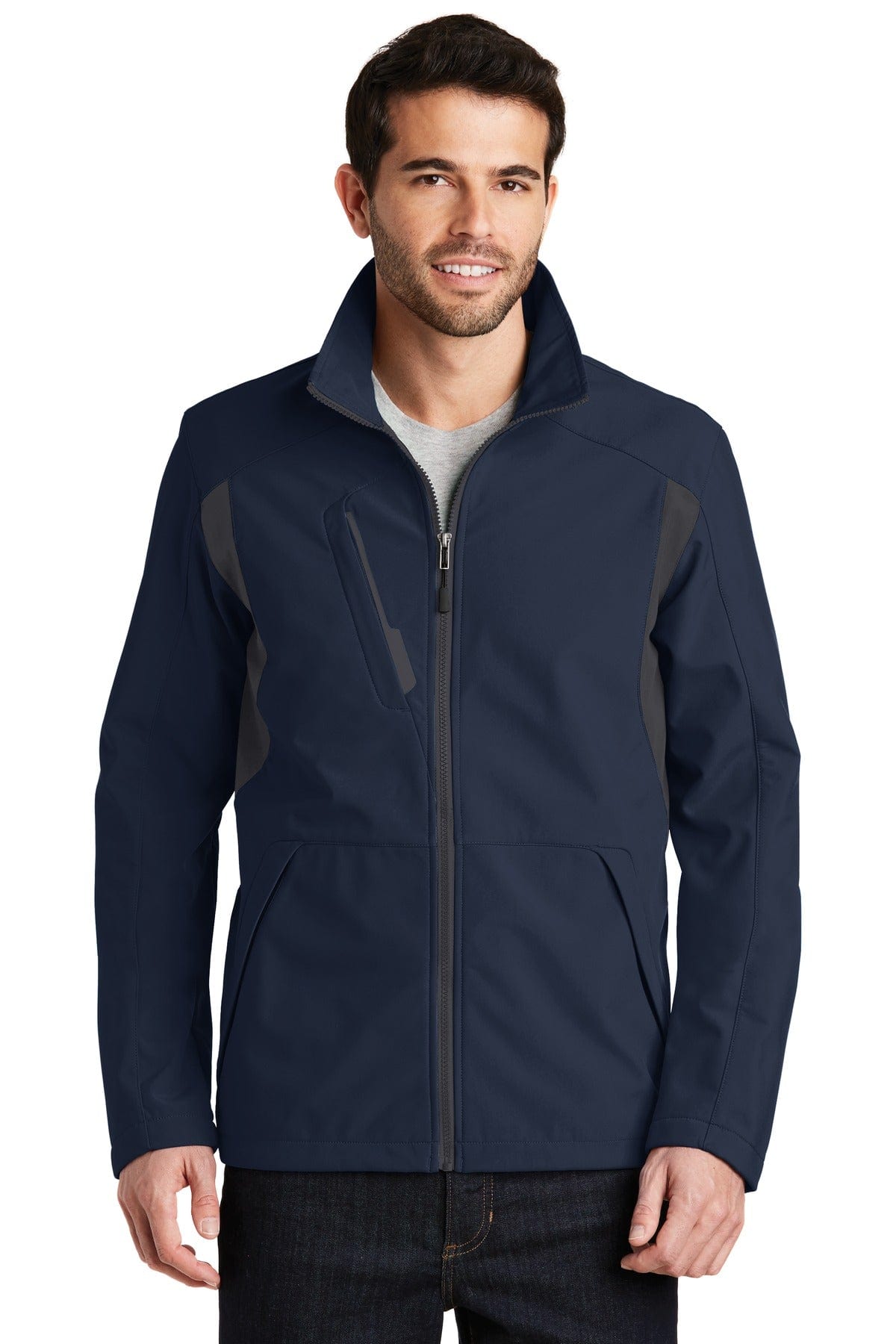 Port Authority Back-Block Soft Shell Jacket. J336 in 